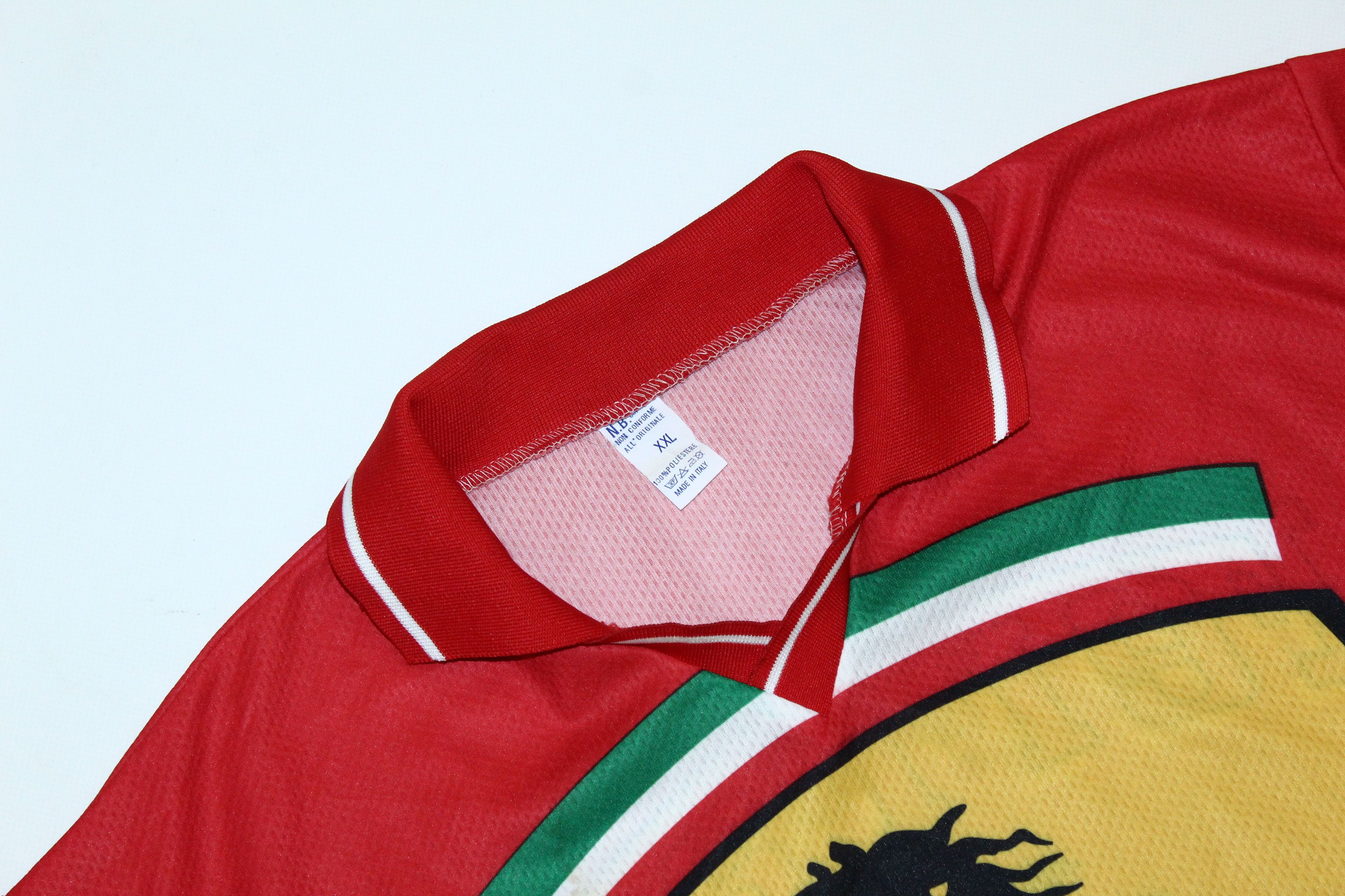 Ferrari VTG🔥 Ferrari Racing All Over Print Jersey. Made in Italy Size US XL / EU 56 / 4 - 4 Thumbnail