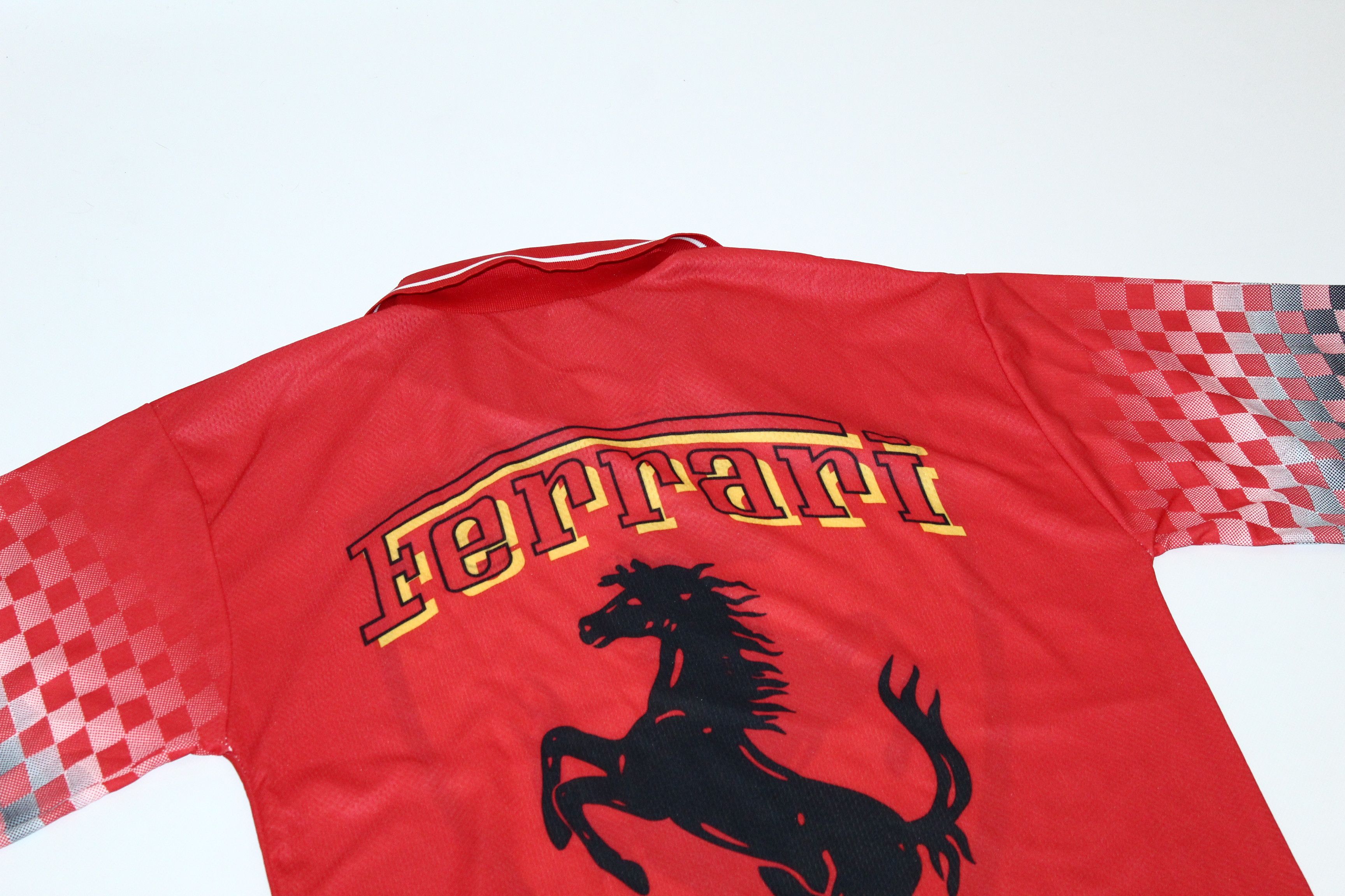 Ferrari VTG🔥 Ferrari Racing All Over Print Jersey. Made in Italy Size US XL / EU 56 / 4 - 6 Thumbnail