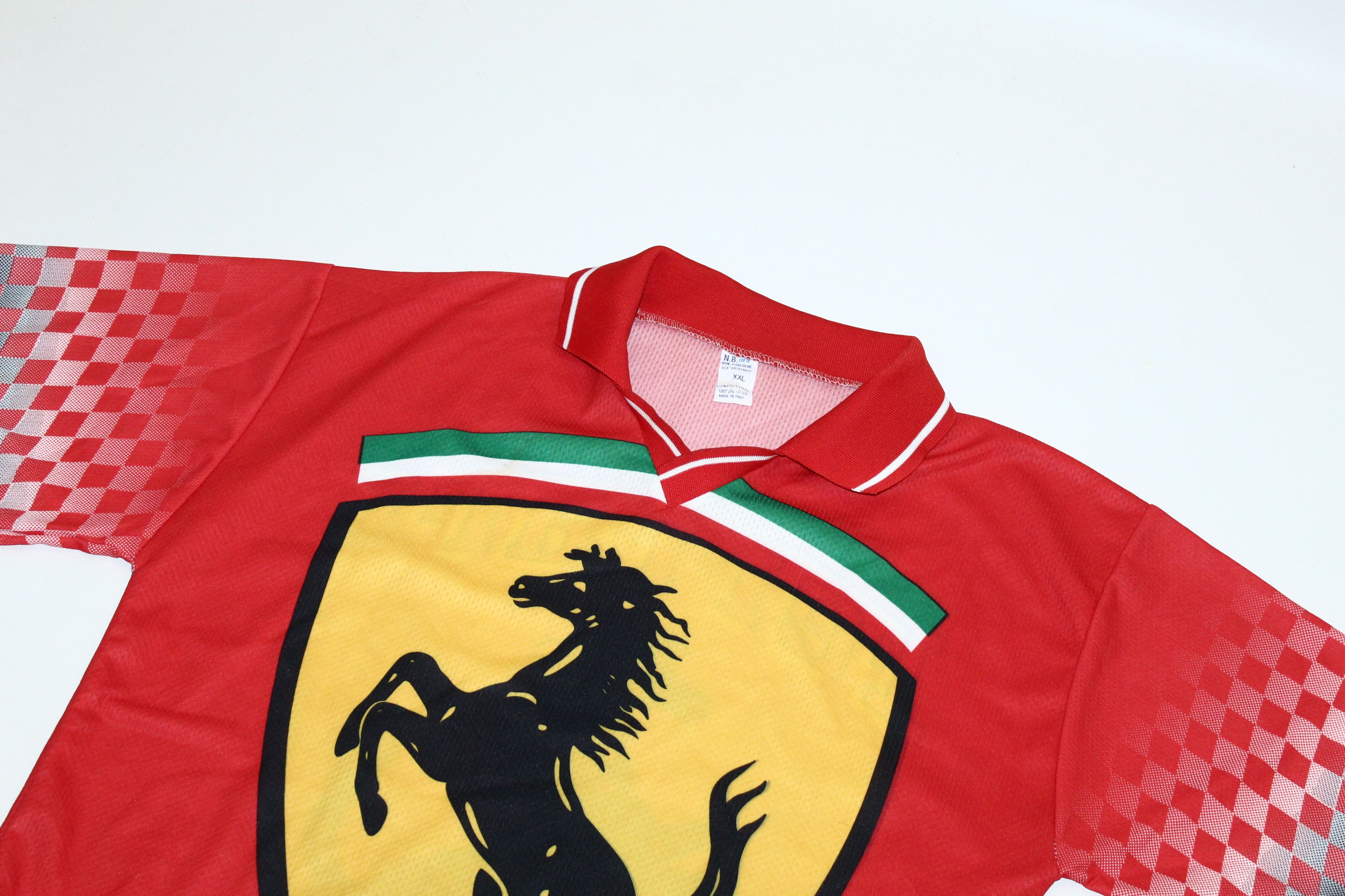 Ferrari VTG🔥 Ferrari Racing All Over Print Jersey. Made in Italy Size US XL / EU 56 / 4 - 3 Thumbnail