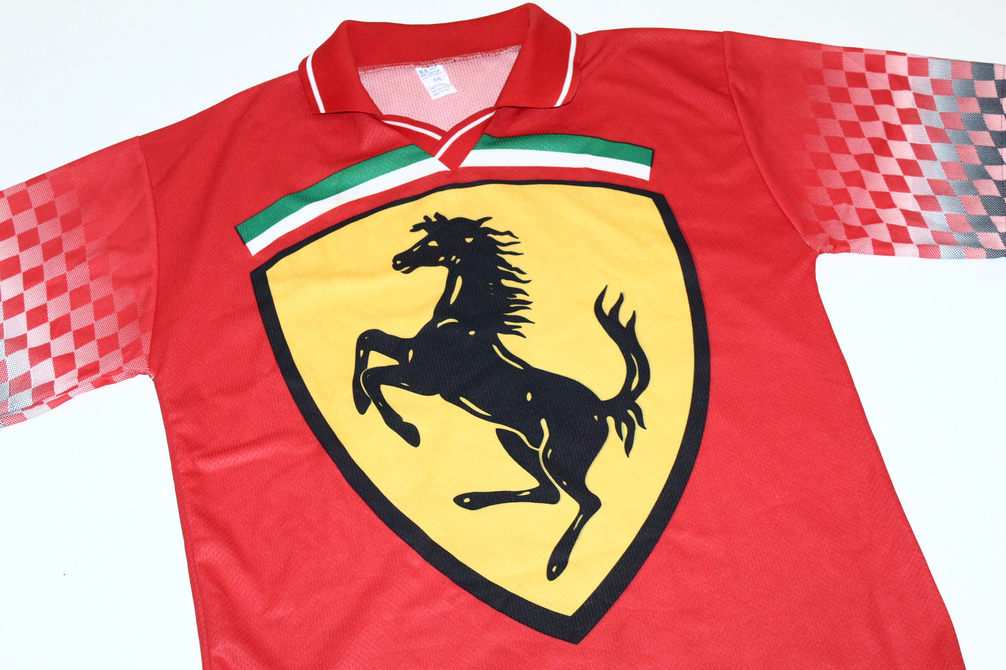 Ferrari VTG🔥 Ferrari Racing All Over Print Jersey. Made in Italy Size US XL / EU 56 / 4 - 2 Thumbnail