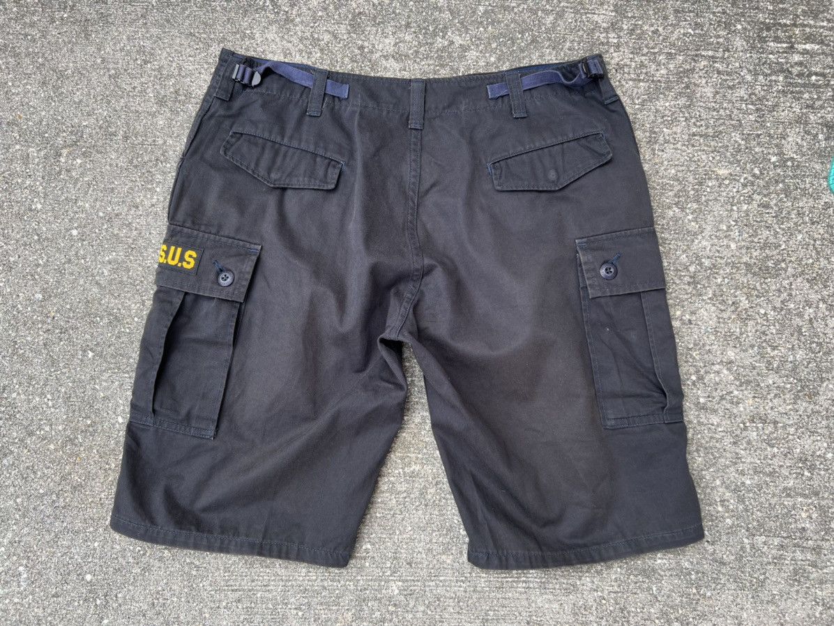 Bape Vintage Ursus Bape Sun Fade Black Military Cargo Short Pant Size US 34 / EU 50 - 5 Thumbnail