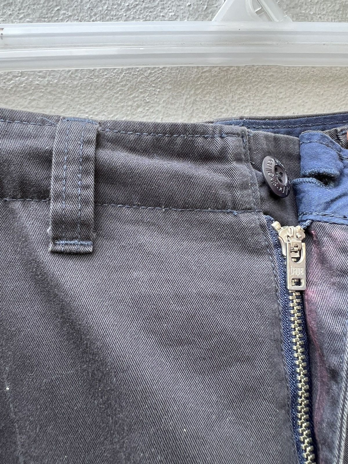Bape Vintage Ursus Bape Sun Fade Black Military Cargo Short Pant Size US 34 / EU 50 - 8 Thumbnail