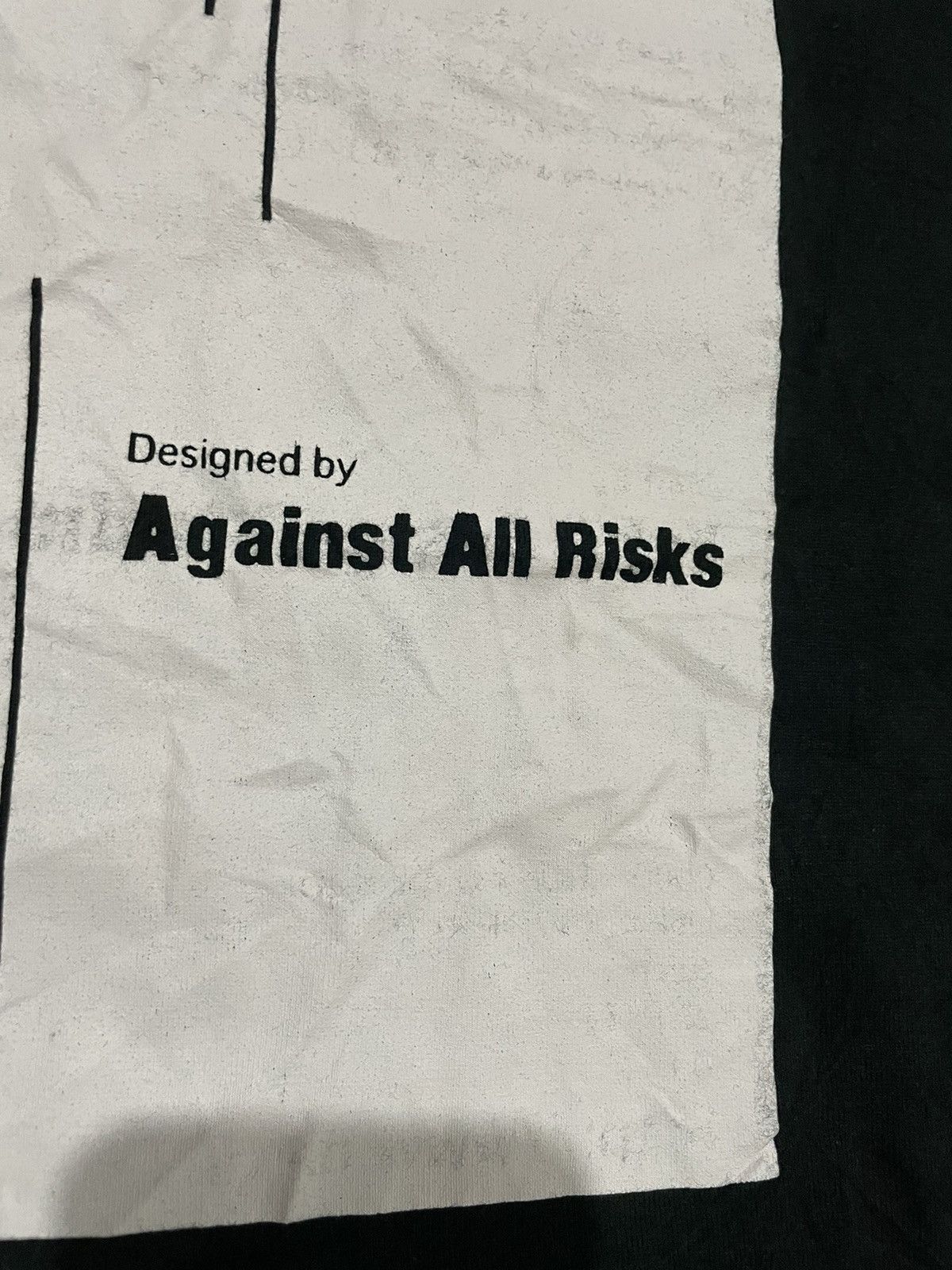 Japanese Brand Vintage Solarized Yohji Yamamoto X Against All Risks Tee Size US S / EU 44-46 / 1 - 5 Thumbnail