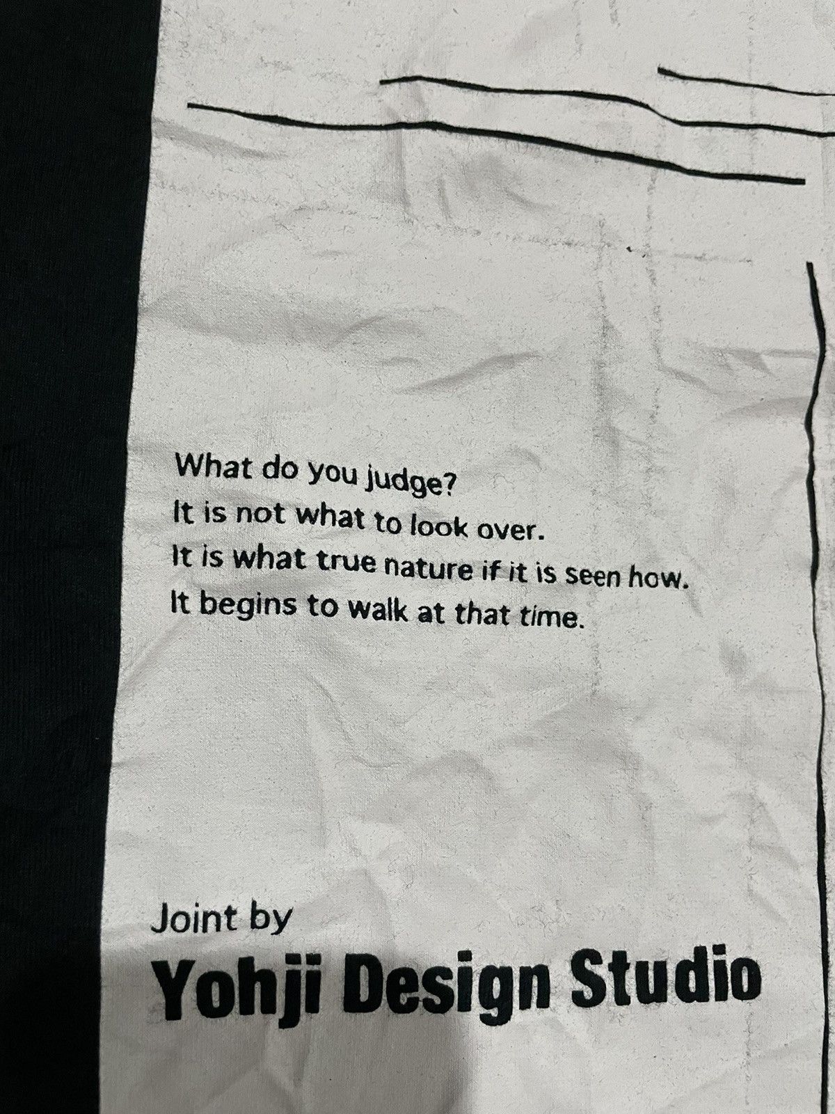 Japanese Brand Vintage Solarized Yohji Yamamoto X Against All Risks Tee Size US S / EU 44-46 / 1 - 7 Thumbnail