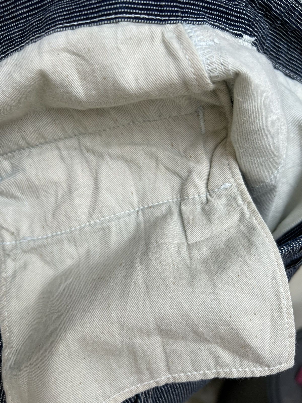 FOB Factory Vintage F.O.B. Factory Japan Wabash Striped Cargo Short Pant Size US 31 - 15 Thumbnail