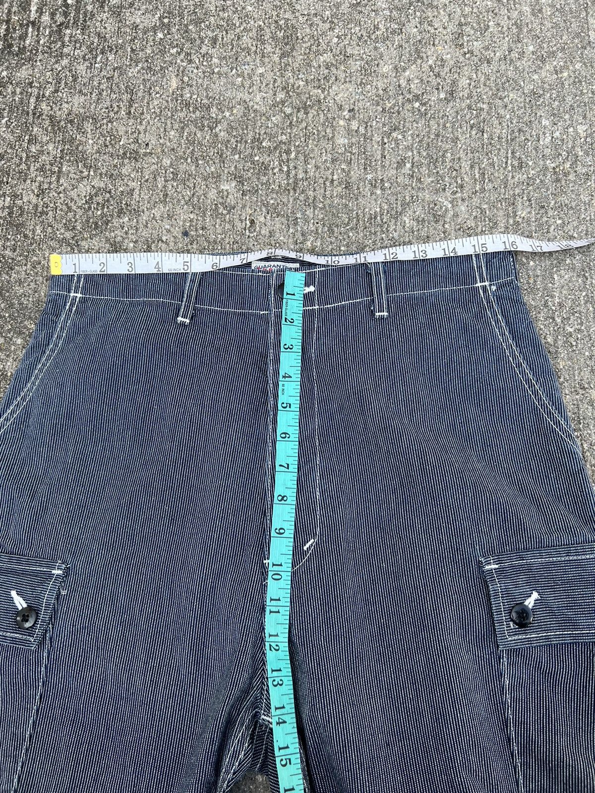 FOB Factory Vintage F.O.B. Factory Japan Wabash Striped Cargo Short Pant Size US 31 - 2 Thumbnail