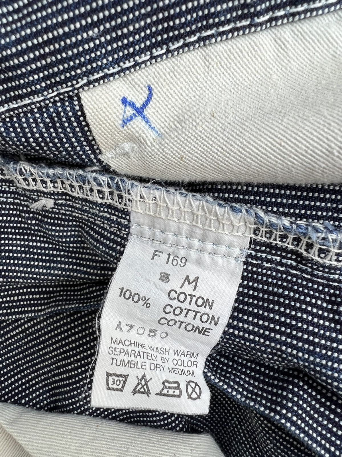 FOB Factory Vintage F.O.B. Factory Japan Wabash Striped Cargo Short Pant Size US 31 - 16 Thumbnail