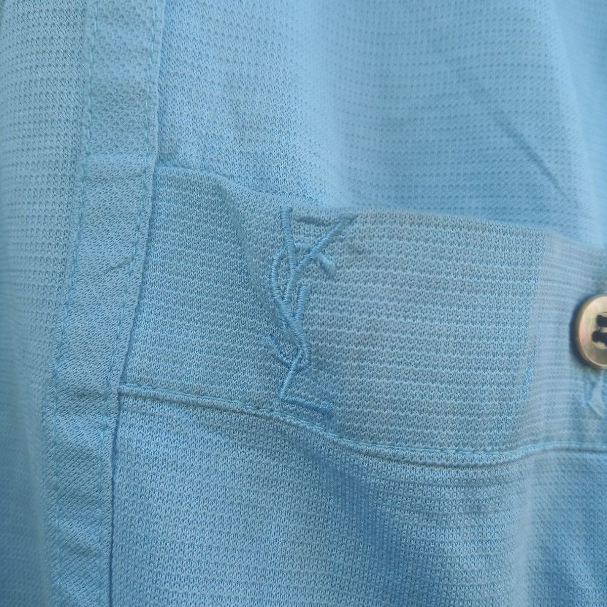 Vintage Vintage YvesSaintLaurent YSL Tricots Pour Homme Zipper Size US M / EU 48-50 / 2 - 3 Thumbnail