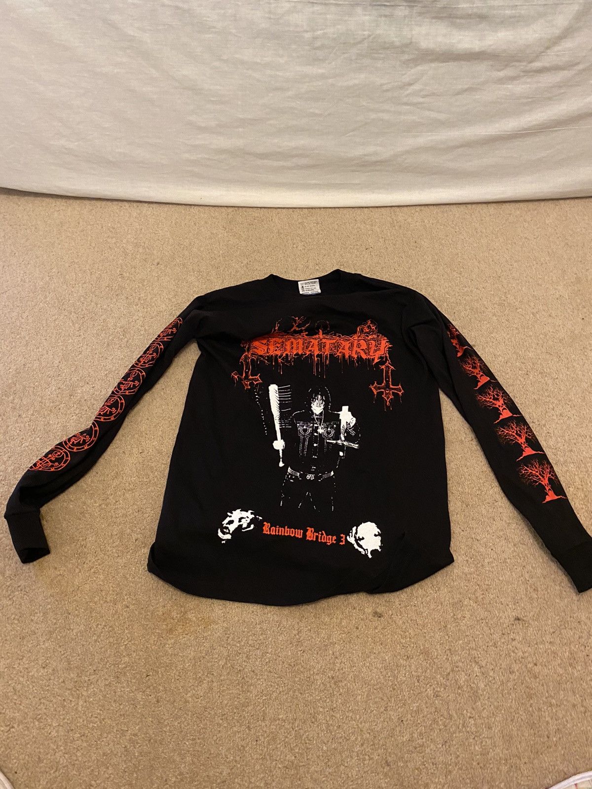 Streetwear Sematary rainbow bridge 3 long sleeve, small | Grailed