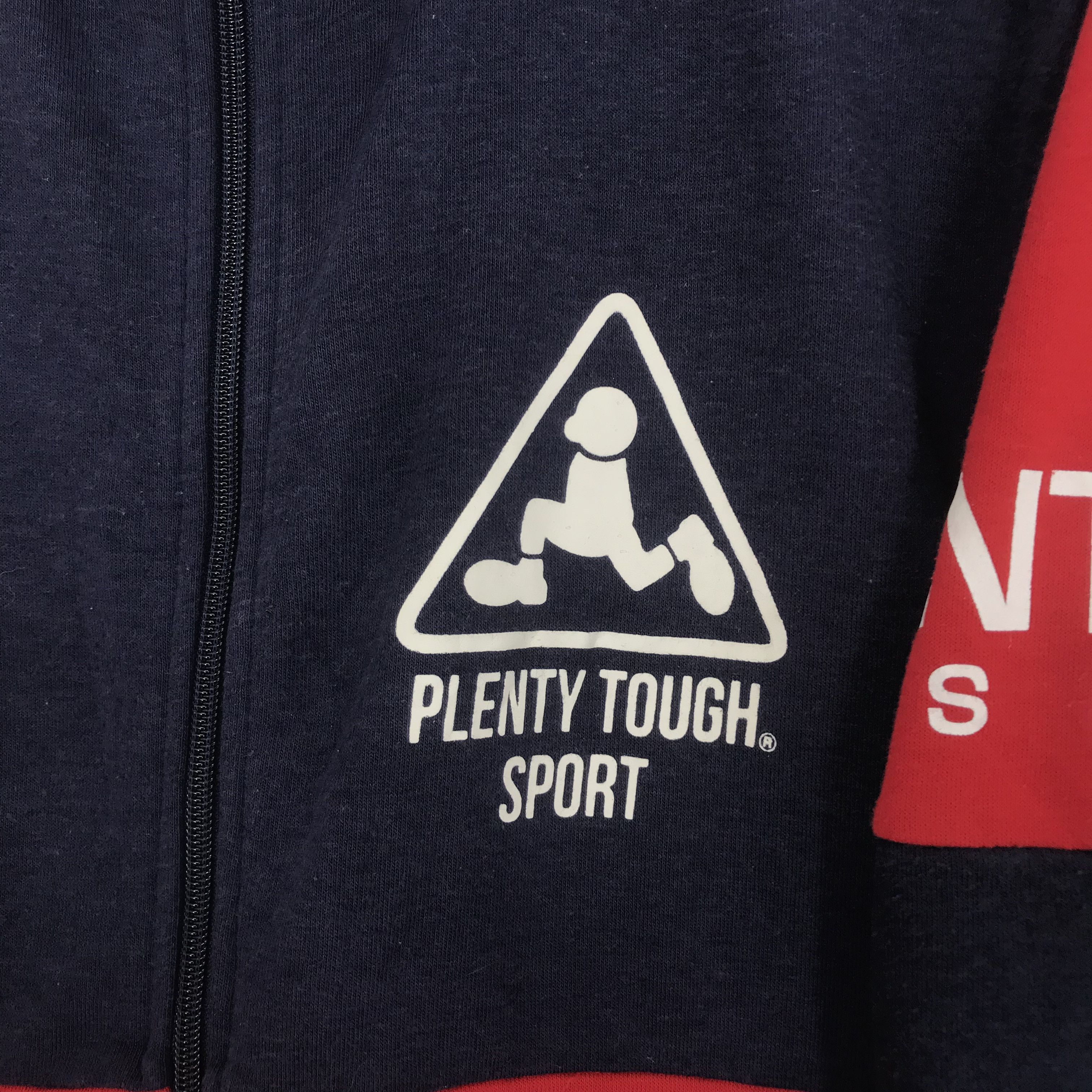 Vintage Plenty Tough Sport Zipper Sweater Colourblock Jacket Size US M / EU 48-50 / 2 - 5 Thumbnail