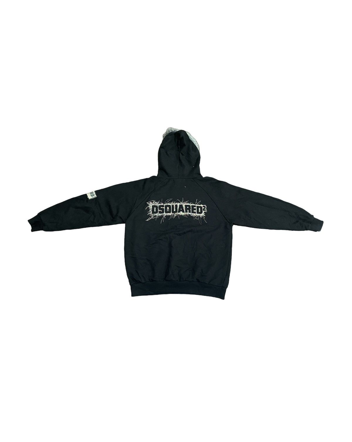 Dsquared2 Embroidery Spellout Logo Hoodie