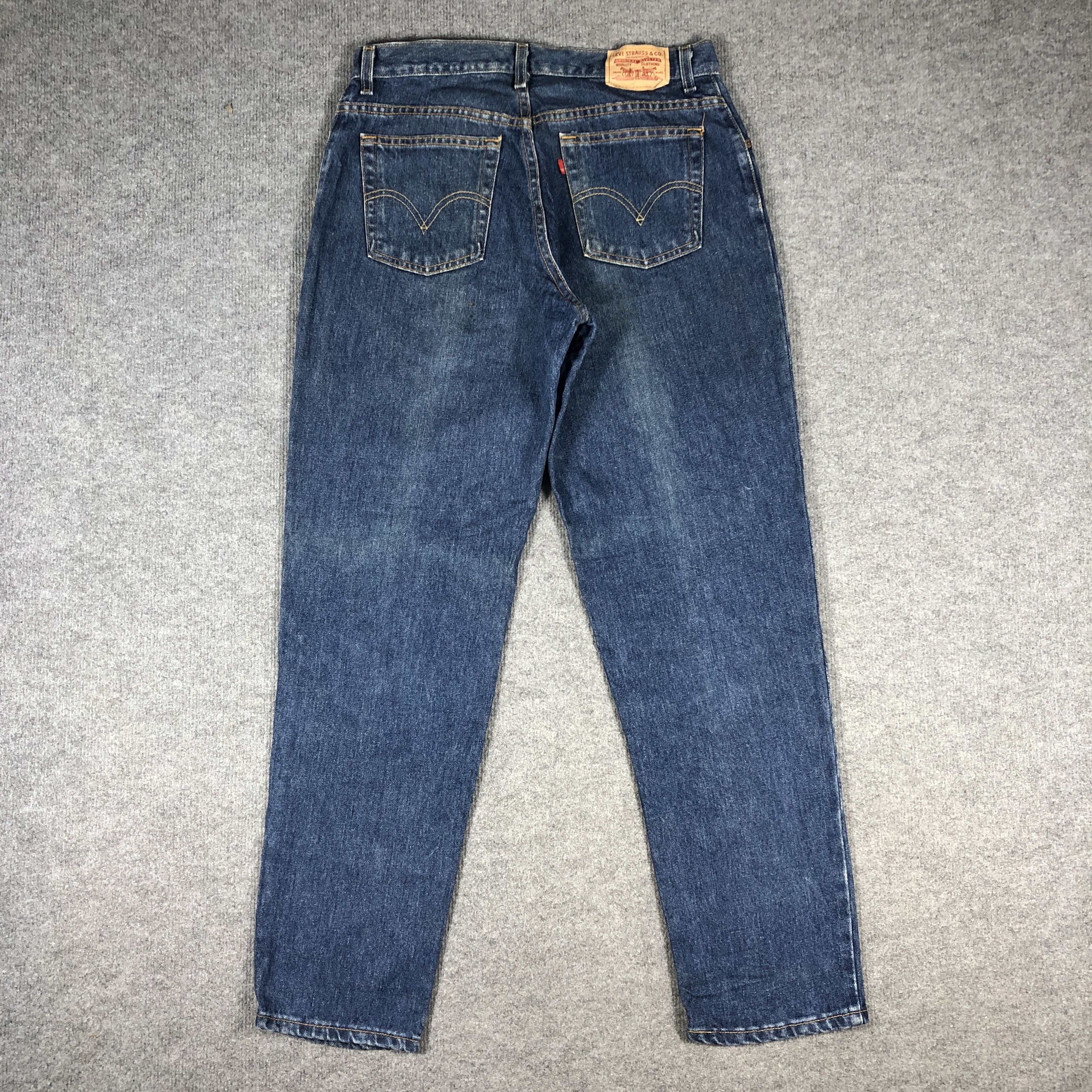 Levi's × Vintage Vintage Levis 550 Jeans Relaxed Tapered L749W Size 33" - 2 Thumbnail