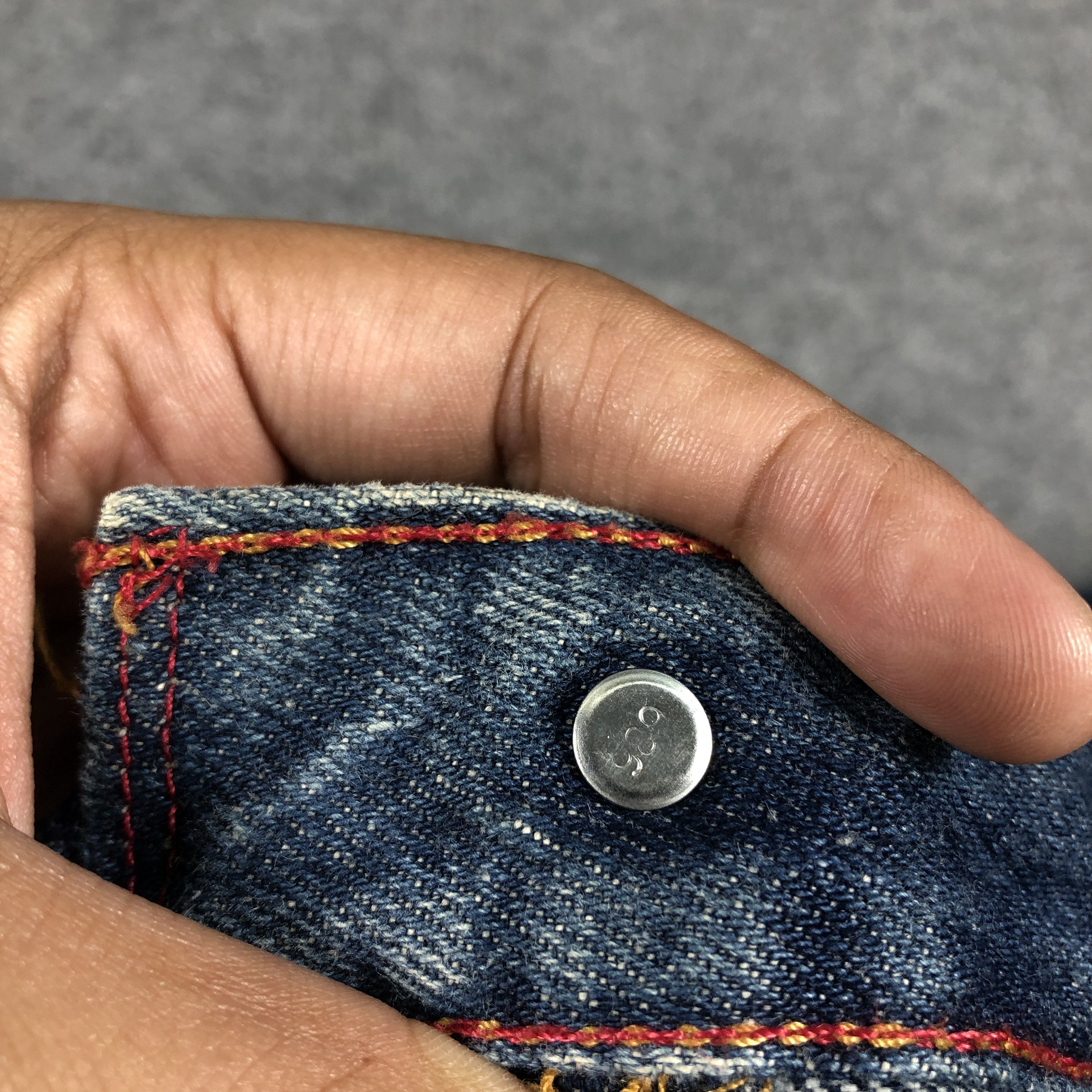Levi's × Vintage Vintage Levis 550 Jeans Relaxed Tapered L749W Size 33" - 8 Thumbnail