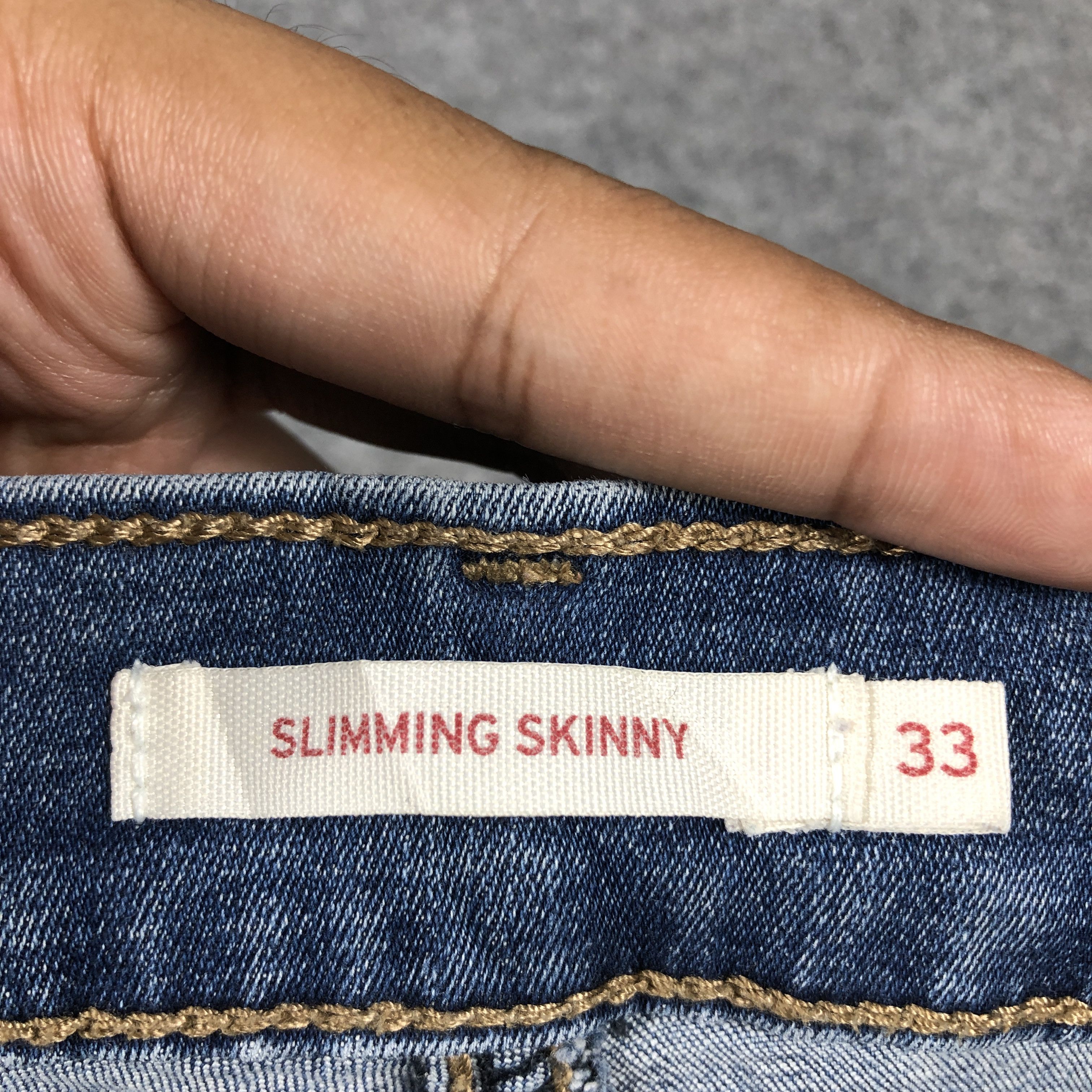 Levi's × Vintage Vintage Levis Jeans Slimming Skinny L746W Size 34" / US 12 / IT 48 - 9 Thumbnail