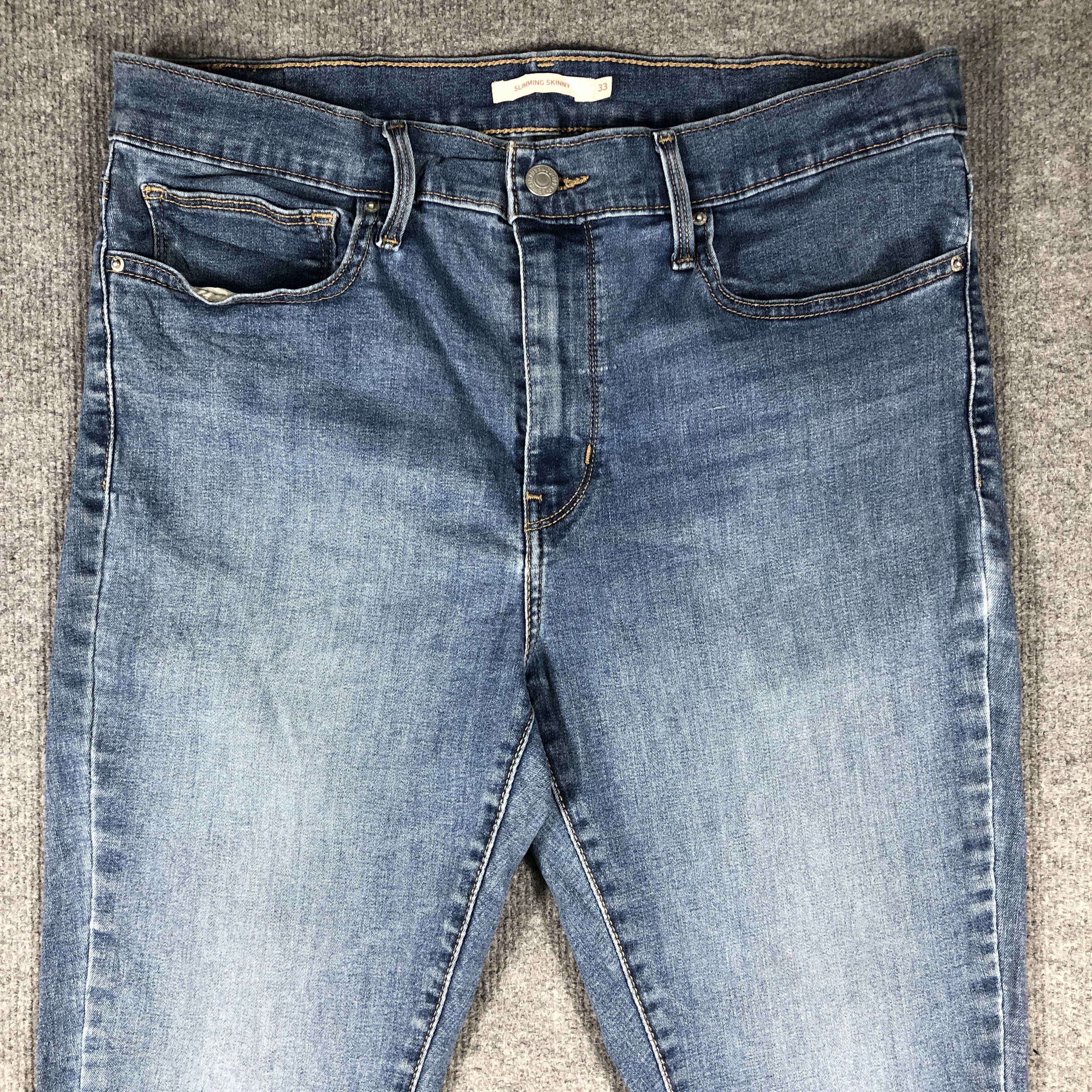 Levi's × Vintage Vintage Levis Jeans Slimming Skinny L746W Size 34" / US 12 / IT 48 - 3 Thumbnail