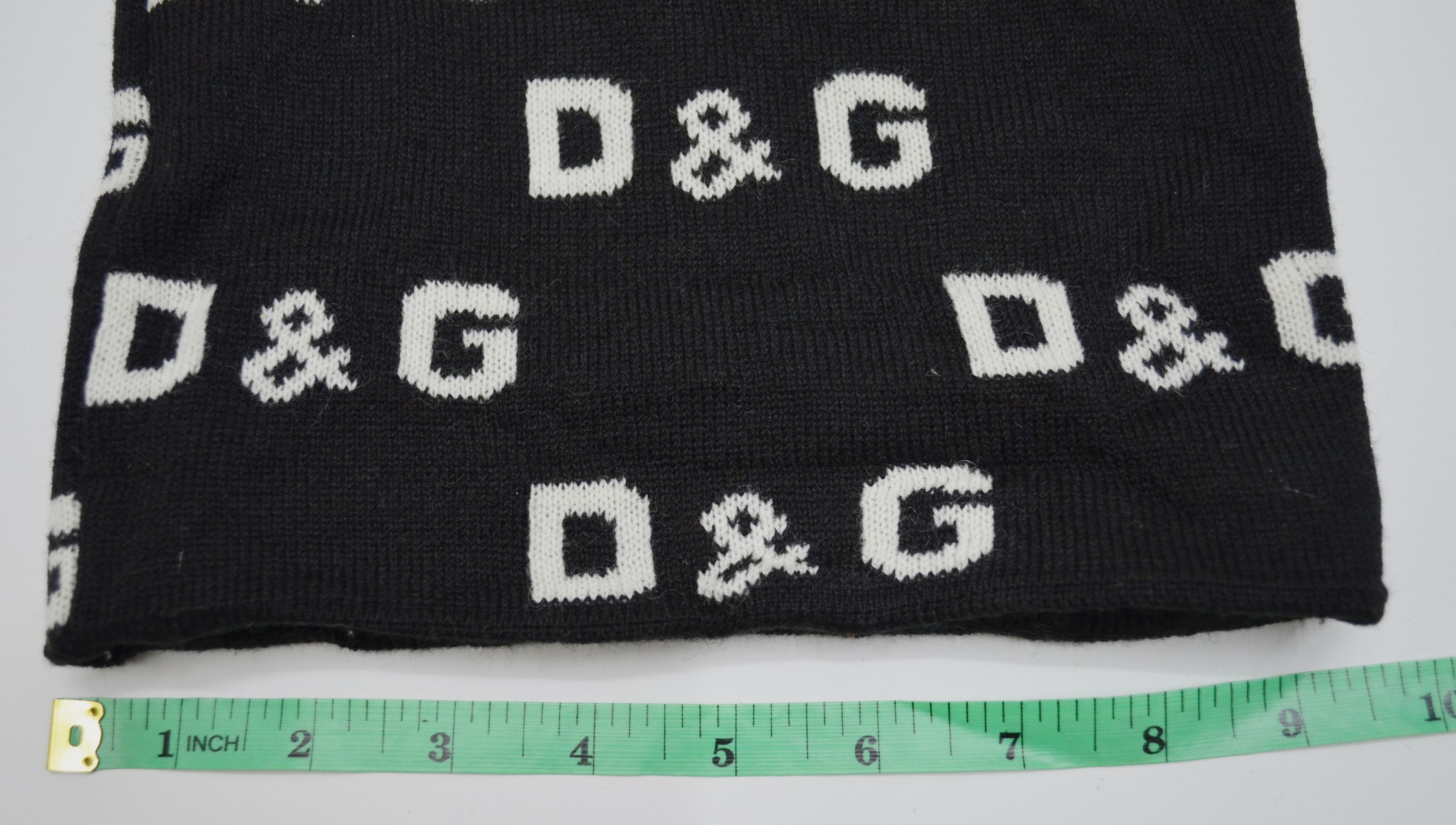 Dolce & Gabbana D&G Monogram Wool Acrylic Beanie Hats Made In Italy Size ONE SIZE - 5 Thumbnail