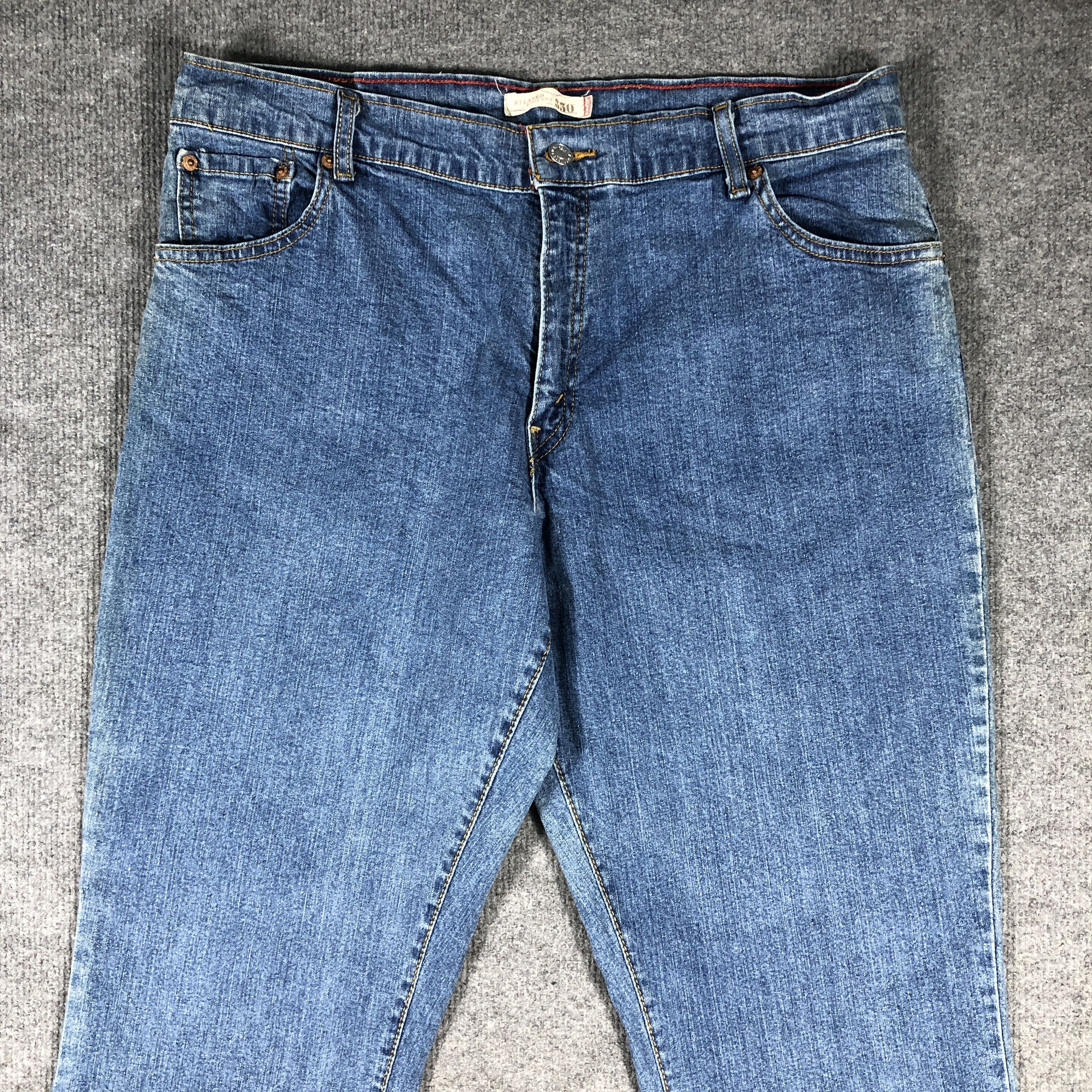 Levi's × Vintage Vintage Levis 550 Jeans Flare Relaxed Bootcut L747W Size 35" - 3 Thumbnail