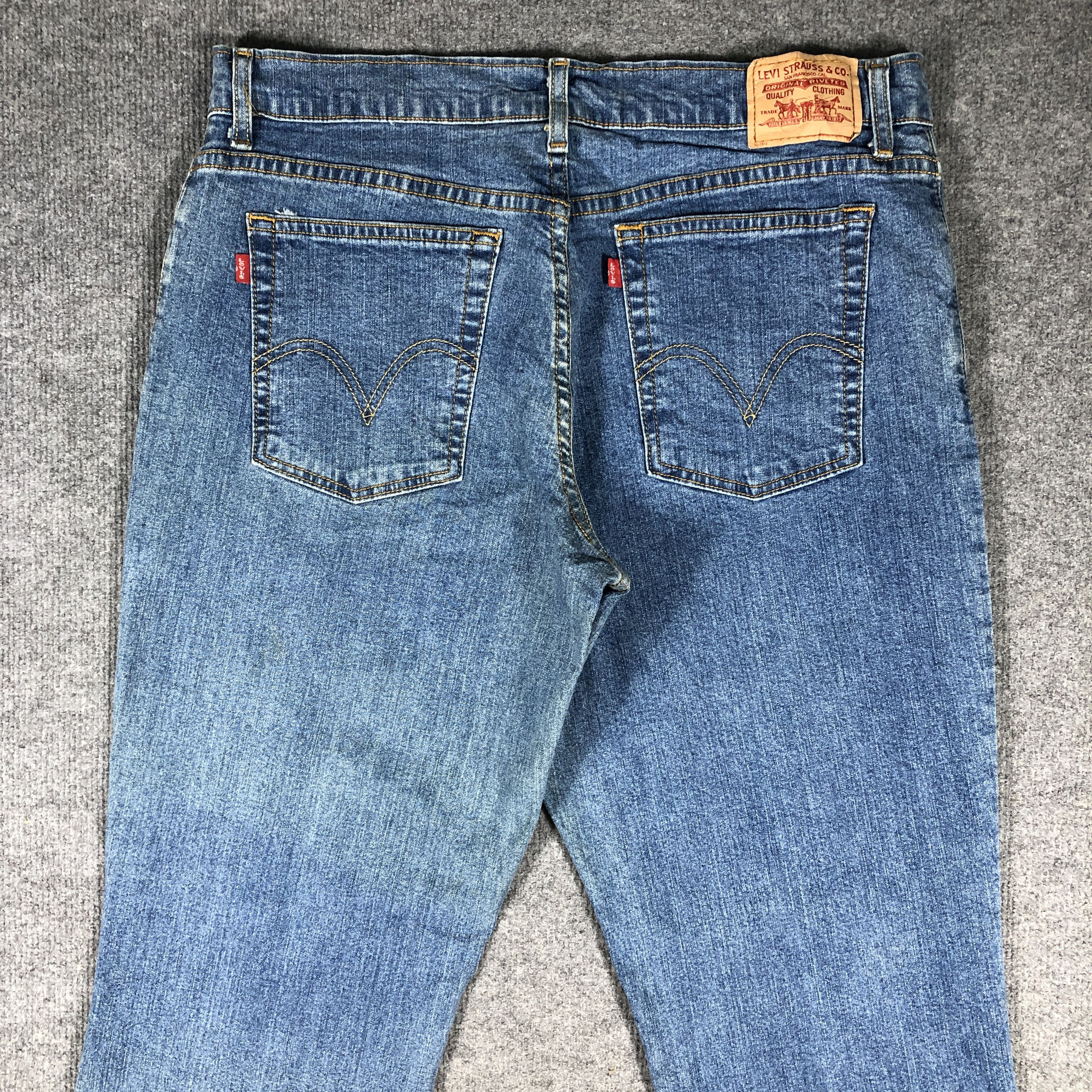 Levi's × Vintage Vintage Levis 550 Jeans Flare Relaxed Bootcut L747W Size 35" - 5 Thumbnail