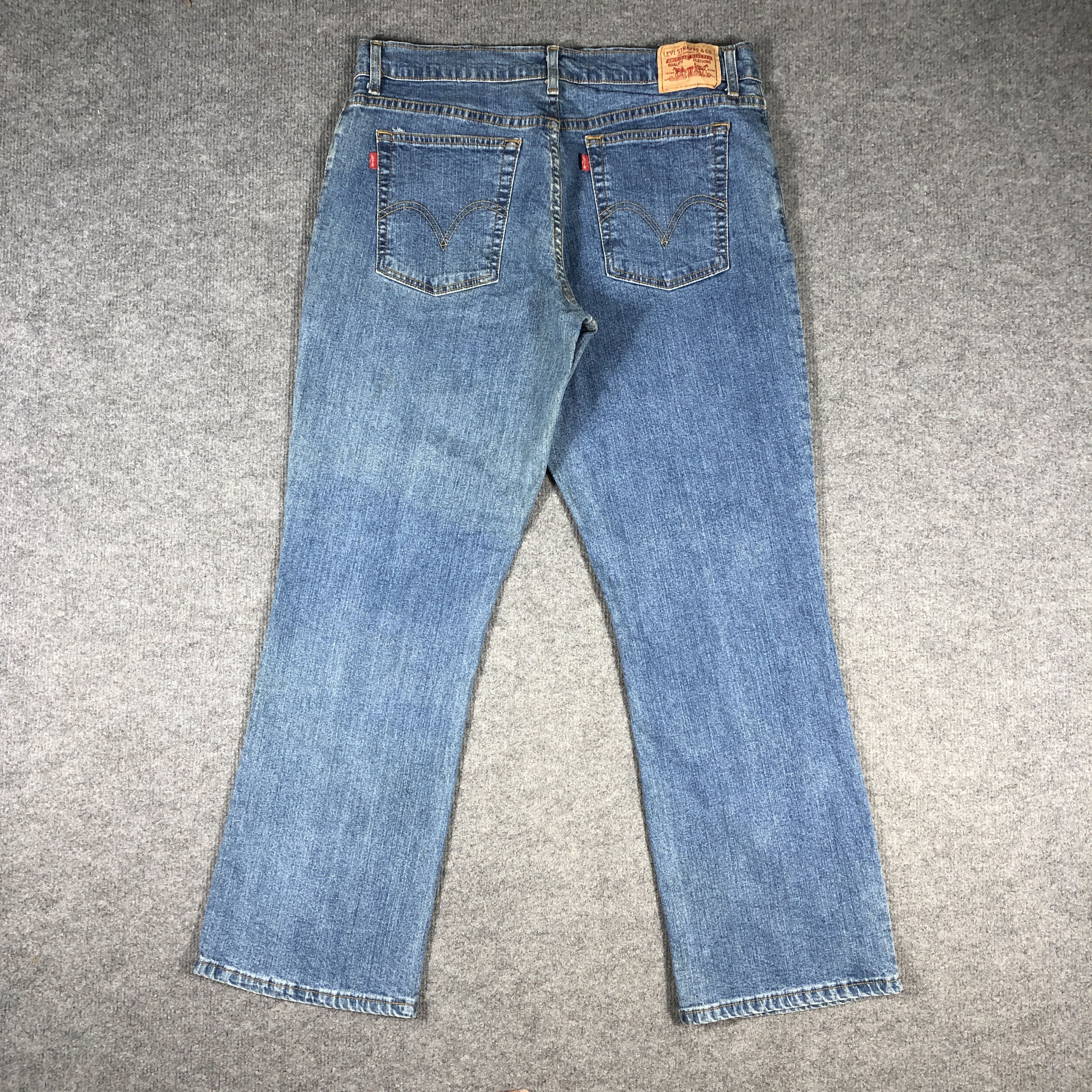 Levi's × Vintage Vintage Levis 550 Jeans Flare Relaxed Bootcut L747W Size 35" - 2 Thumbnail
