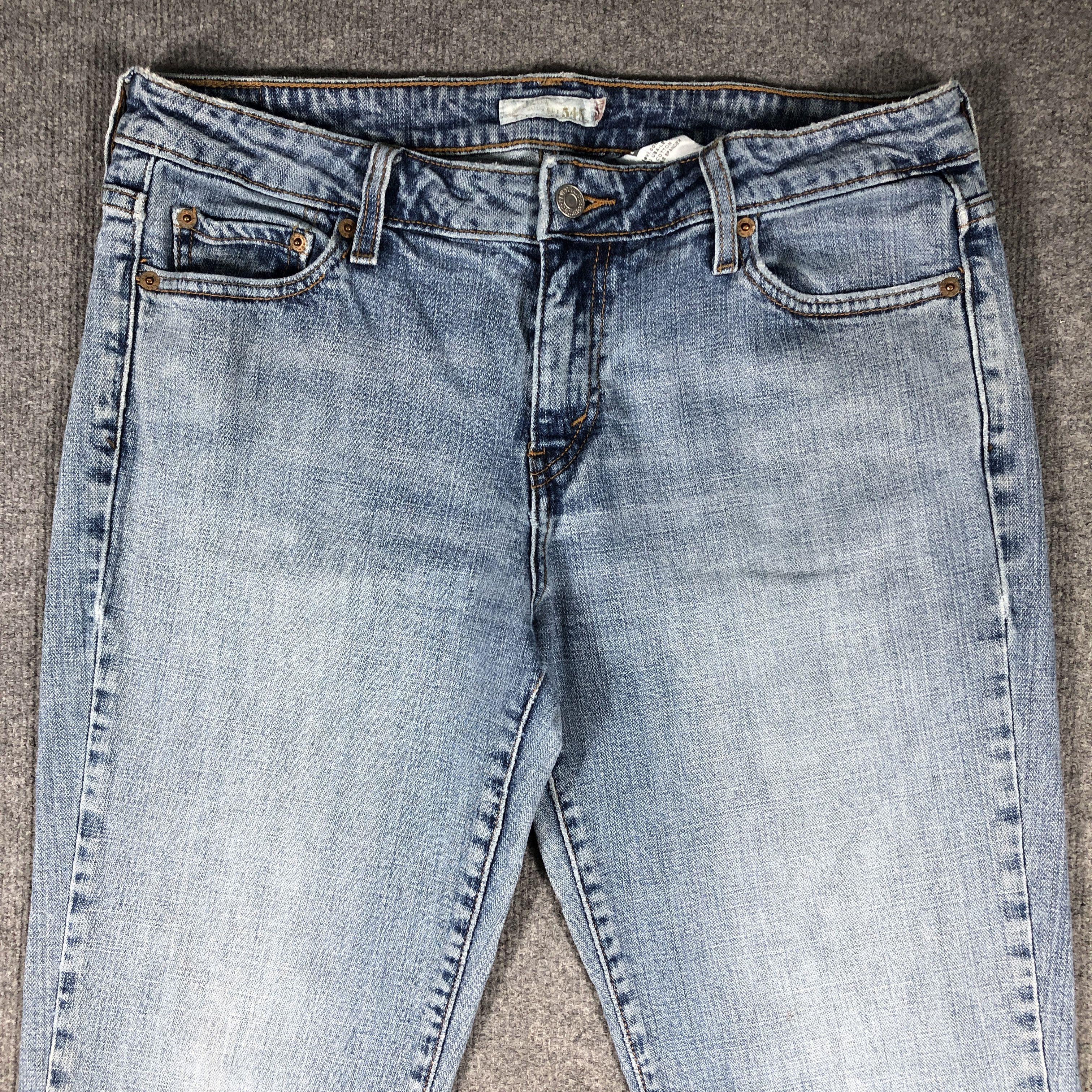 Levi's × Vintage Vintage Levis 545 Jeans Flare Low Bootcut L745W Size 34" / US 12 / IT 48 - 3 Thumbnail