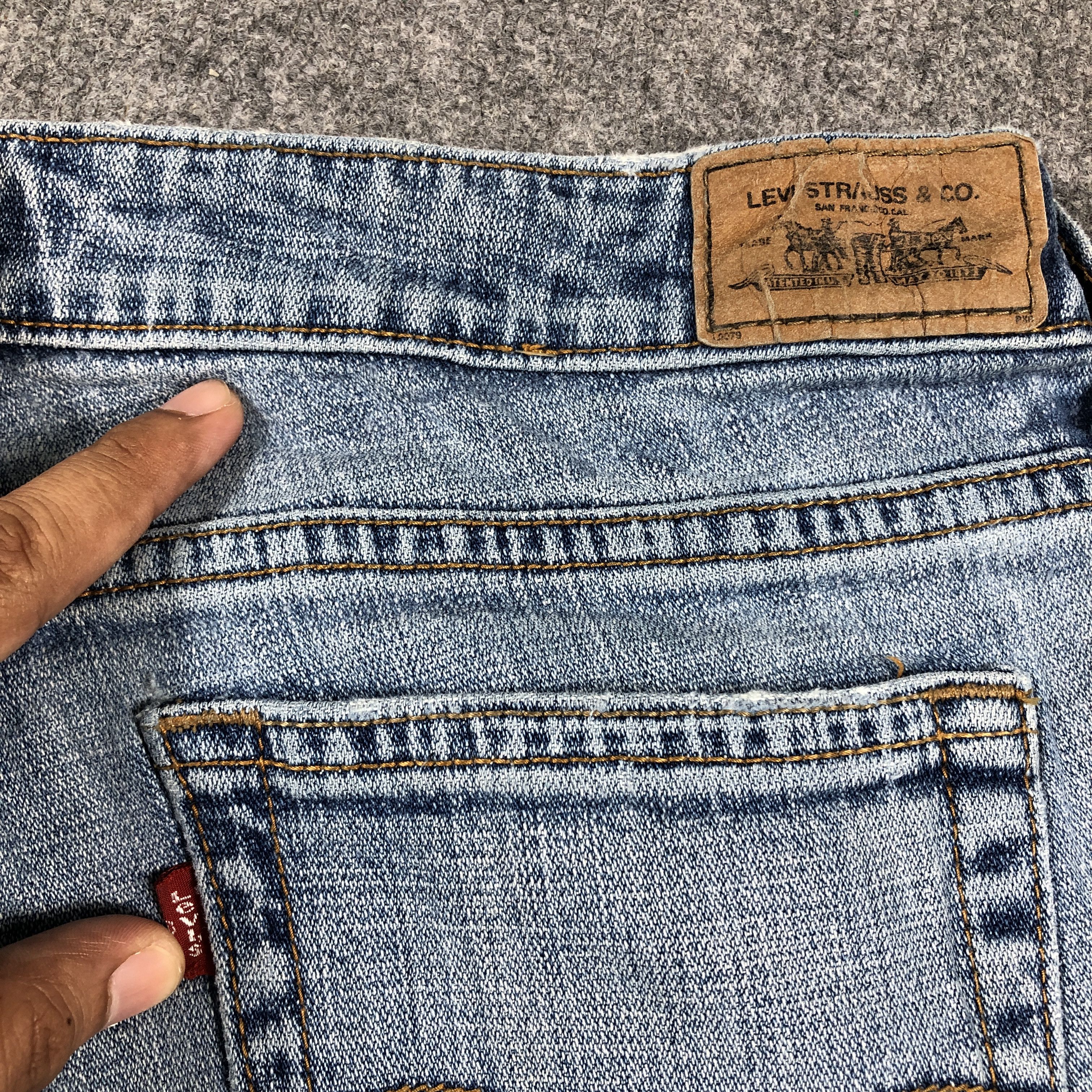 Levi's × Vintage Vintage Levis 545 Jeans Flare Low Bootcut L745W Size 34" / US 12 / IT 48 - 9 Thumbnail