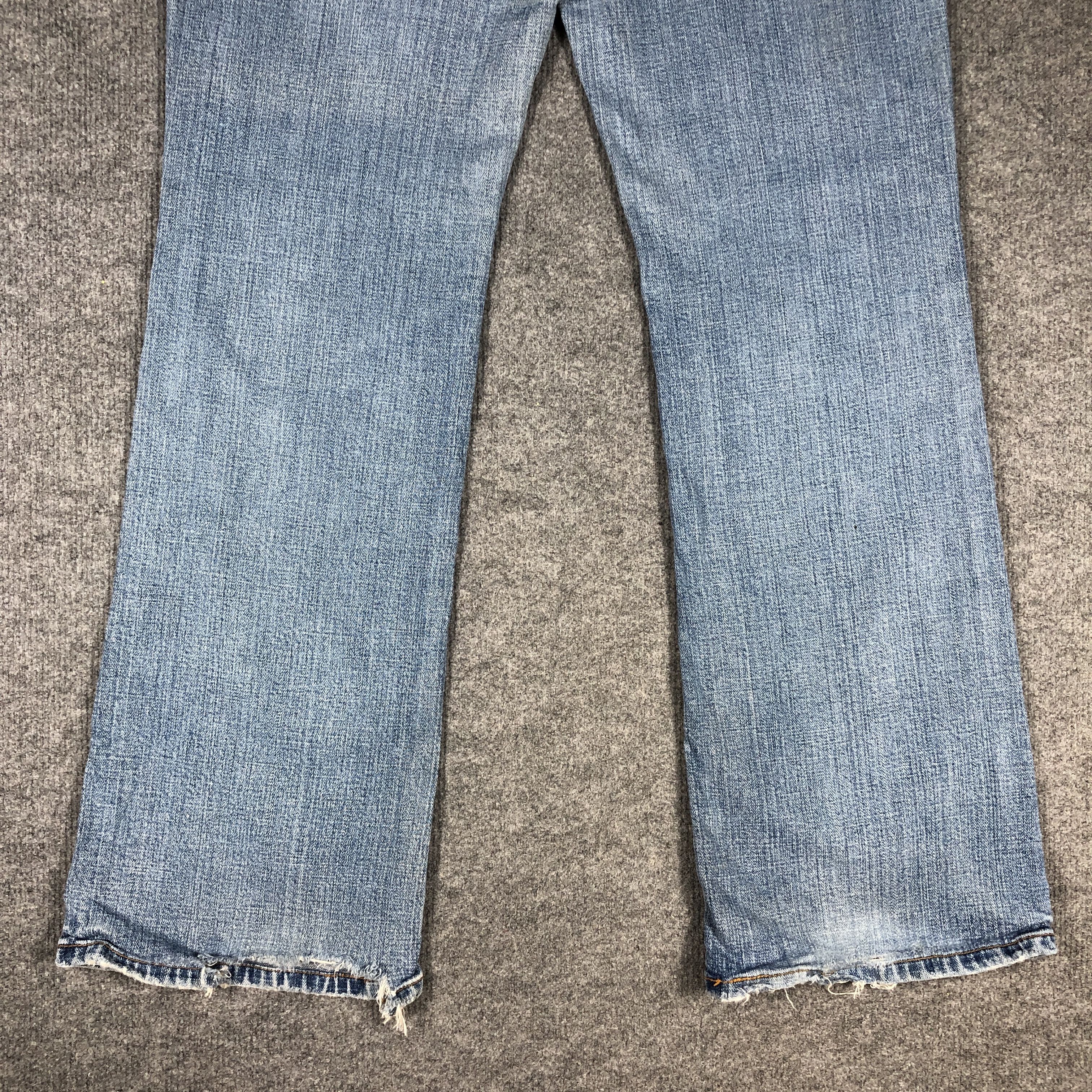 Levi's × Vintage Vintage Levis 545 Jeans Flare Low Bootcut L745W Size 34" / US 12 / IT 48 - 6 Thumbnail