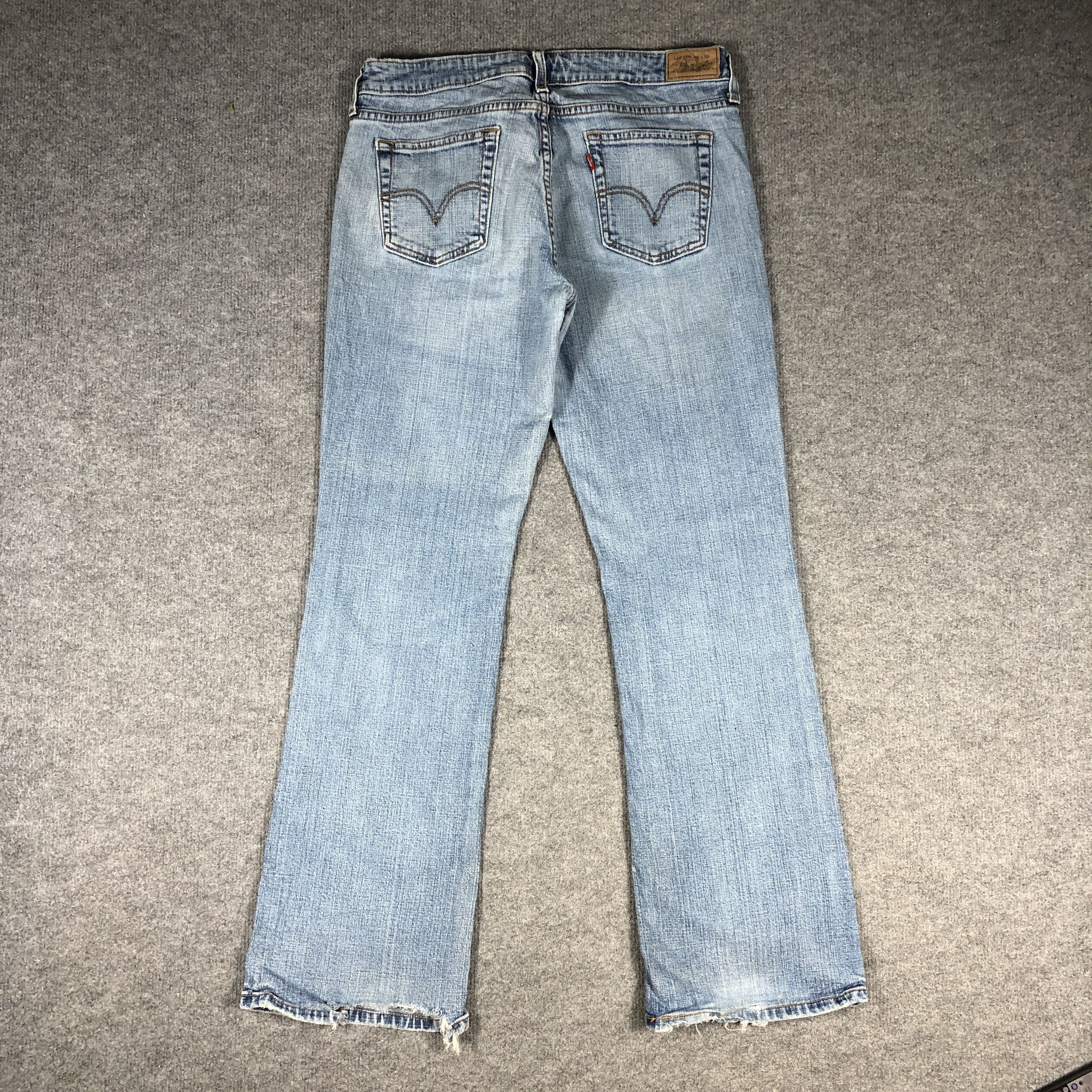 Levi's × Vintage Vintage Levis 545 Jeans Flare Low Bootcut L745W Size 34" / US 12 / IT 48 - 2 Thumbnail