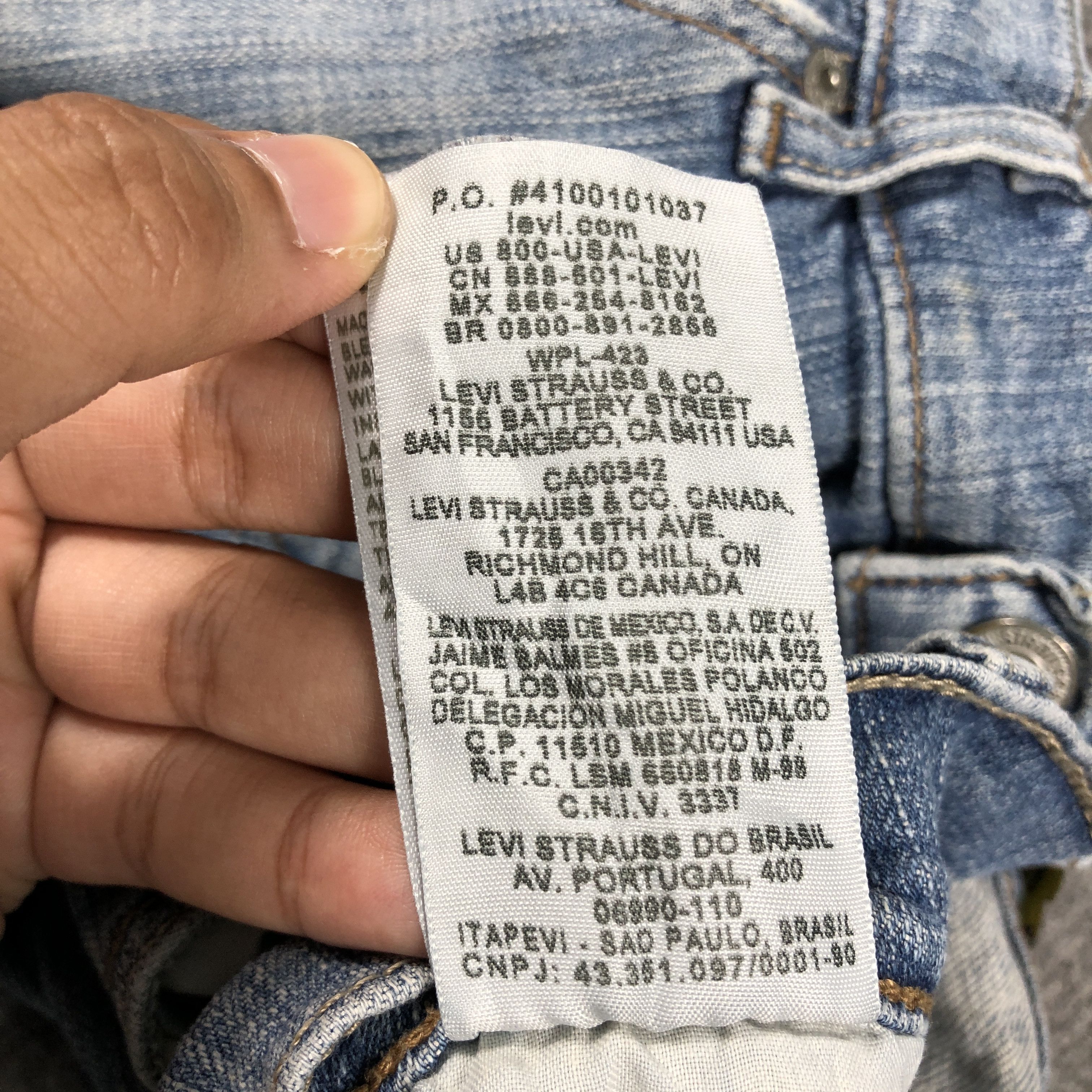 Levi's × Vintage Vintage 524 Levis Jeans Flare Too Superlow L743W Size 32" / US 10 / IT 46 - 12 Thumbnail
