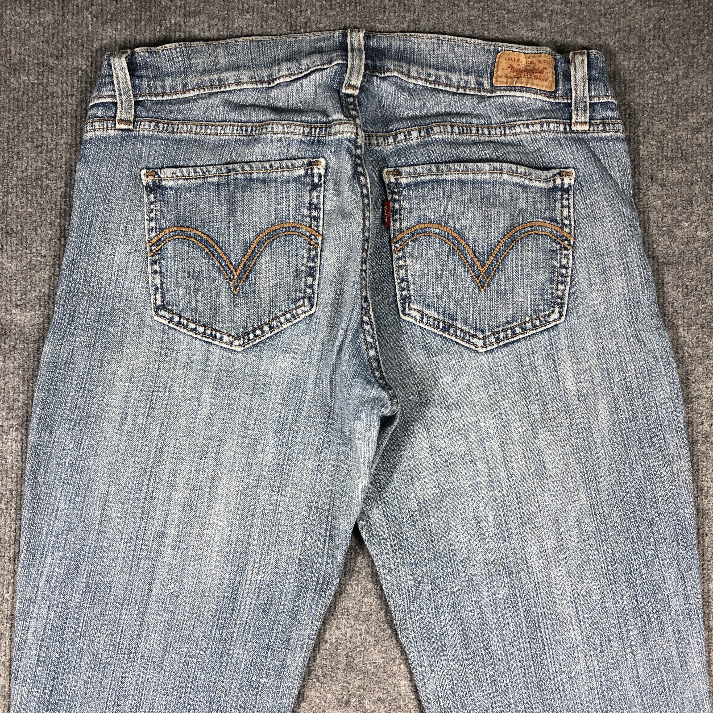 Levi's × Vintage Vintage 524 Levis Jeans Flare Too Superlow L743W Size 32" / US 10 / IT 46 - 5 Thumbnail
