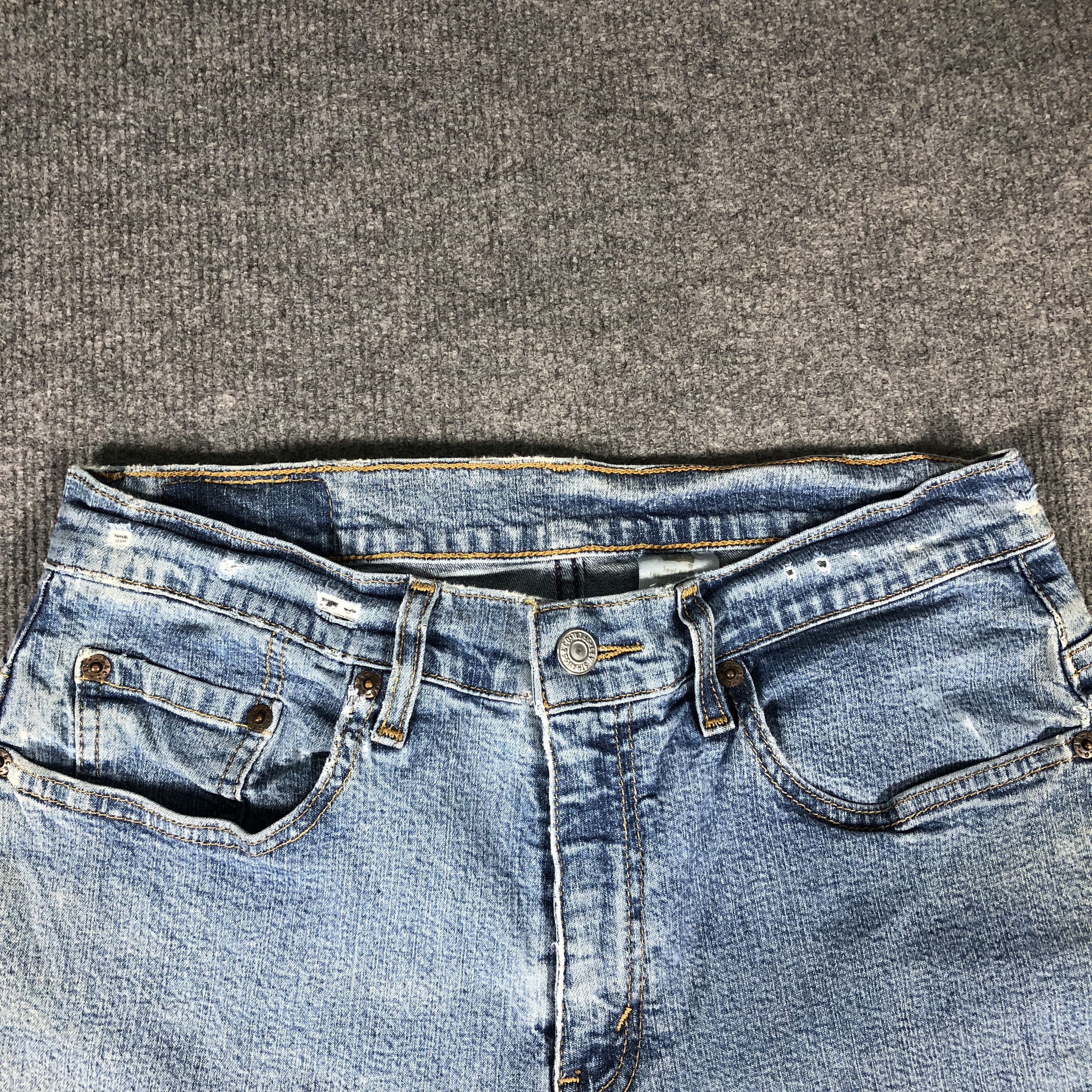 Levi's × Vintage Vintage Levis 515 Jeans Flare Boot Cut L744W Size 29" - 5 Thumbnail