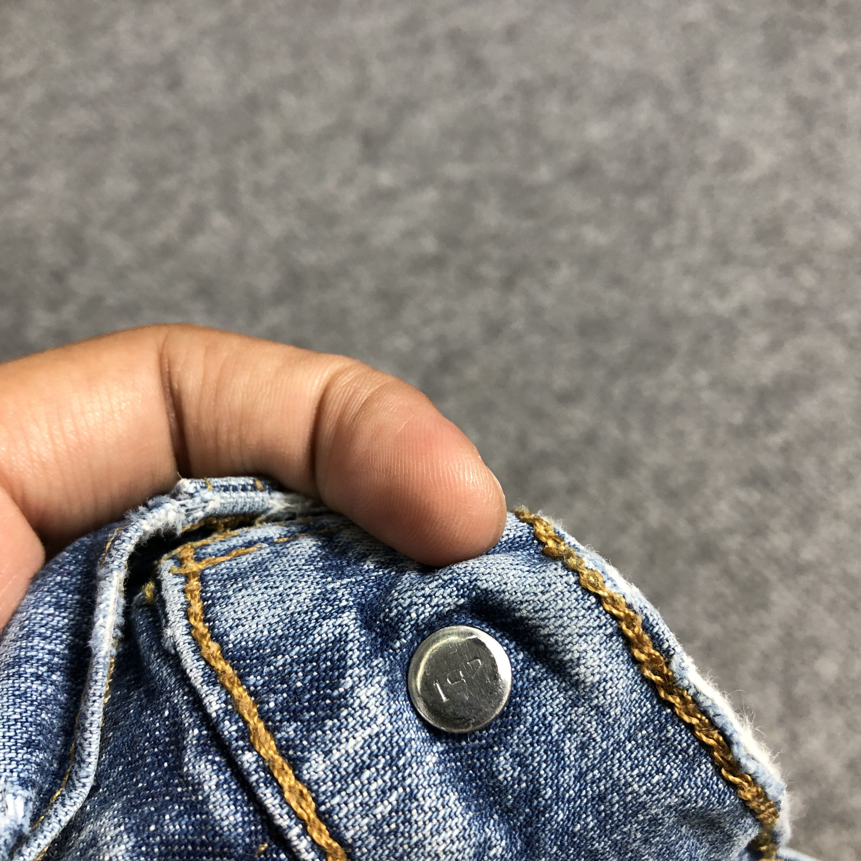 Levi's × Vintage Vintage Levis 515 Jeans Flare Boot Cut L744W Size 29" - 12 Thumbnail