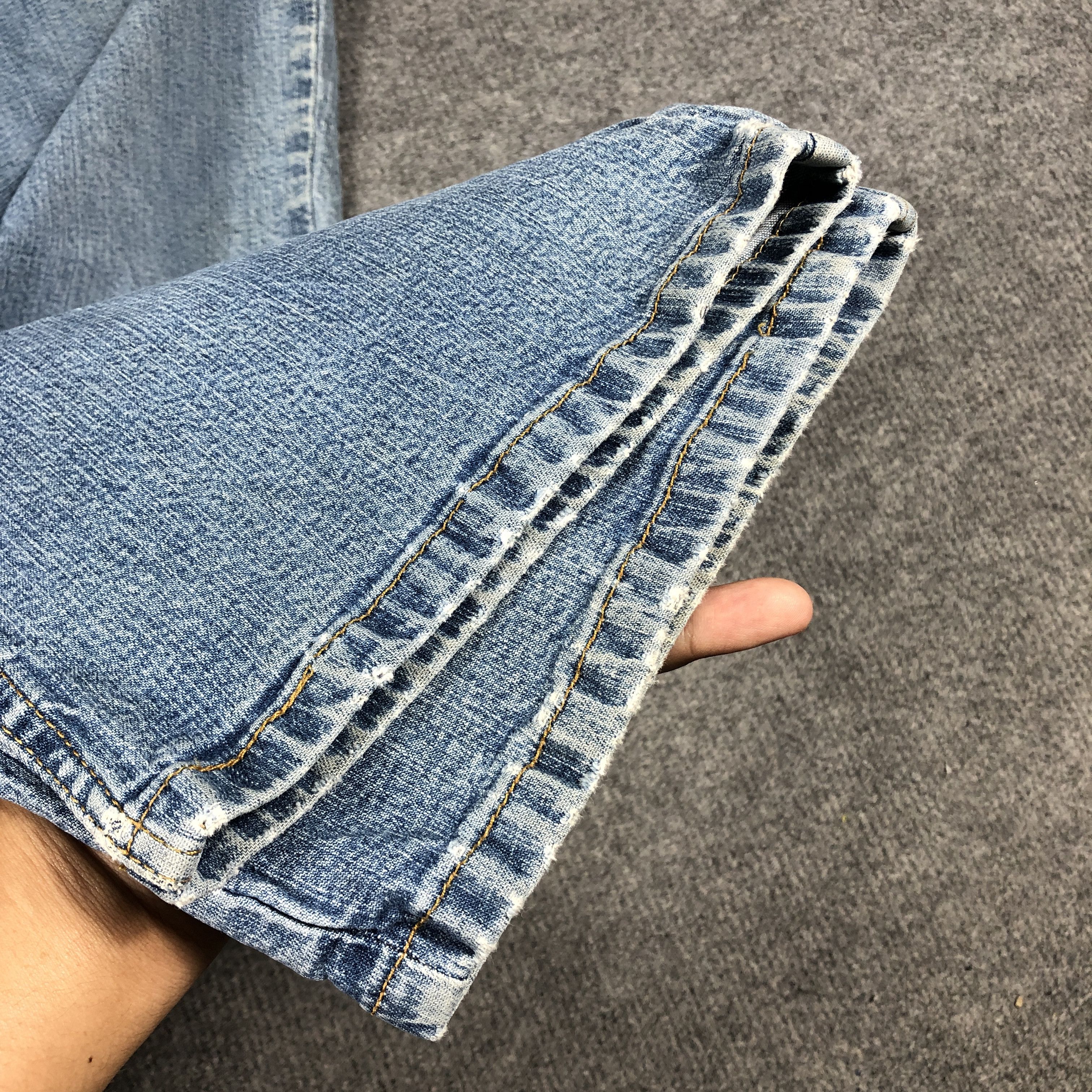 Levi's × Vintage Vintage Levis 515 Jeans Flare Boot Cut L744W Size 29" - 7 Thumbnail