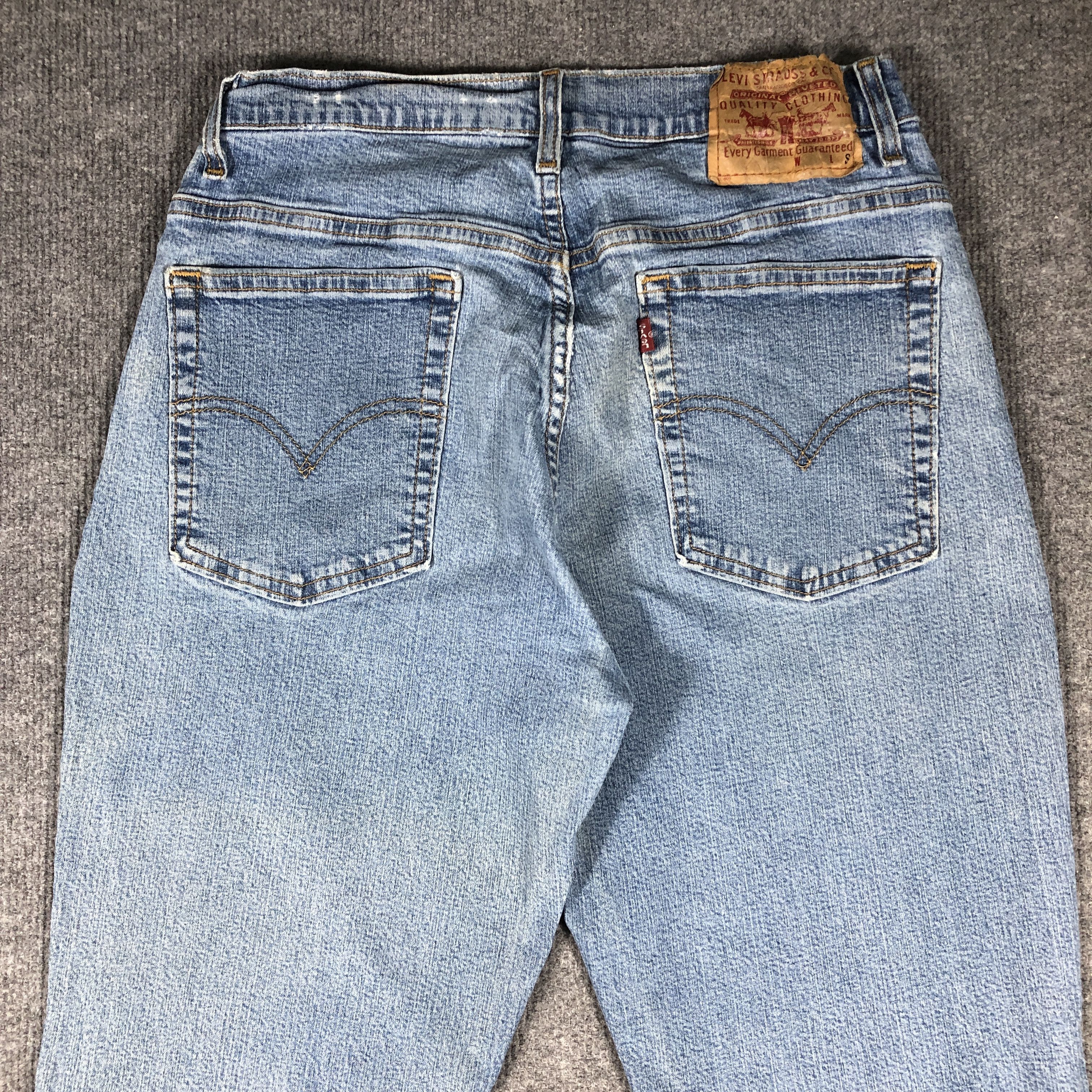 Levi's × Vintage Vintage Levis 515 Jeans Flare Boot Cut L744W Size 29" - 8 Thumbnail