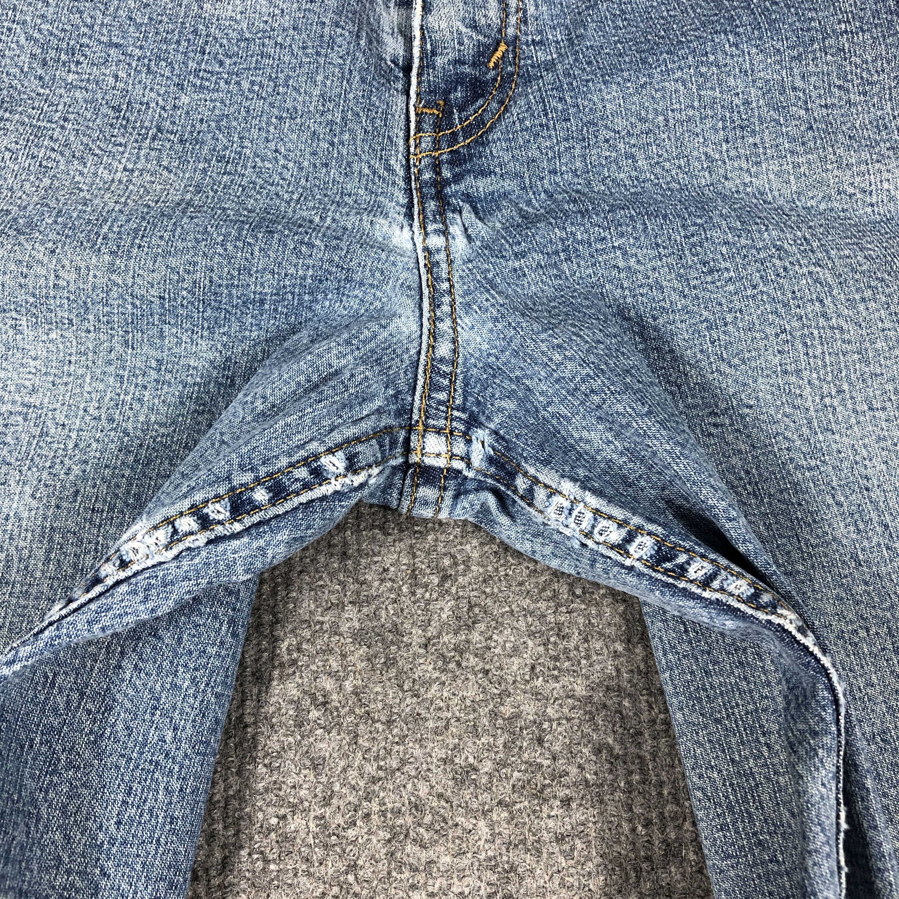 Levi's × Vintage Vintage Levis 515 Jeans Flare Boot Cut L744W Size 29" - 6 Thumbnail