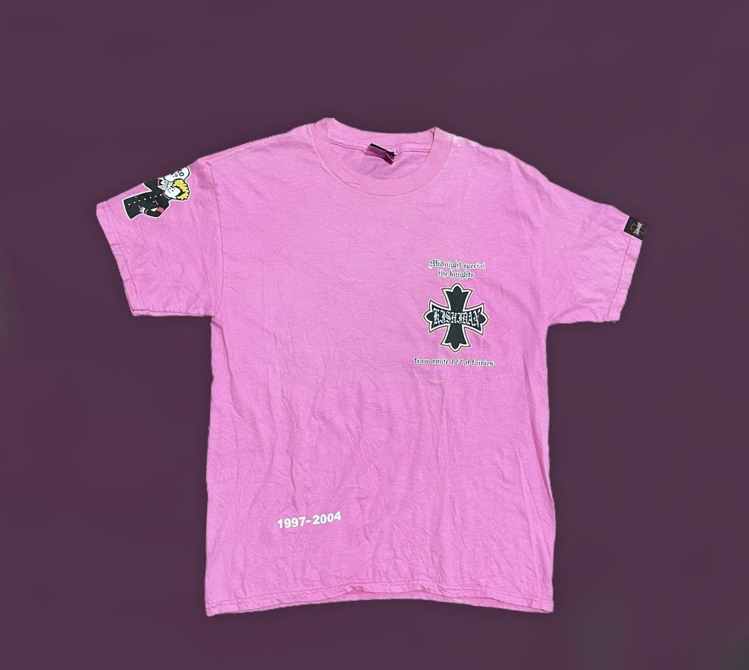 Hanes Kishidenne Wrerutogood Distressed Bleach Cross Logo Tee Size US S / EU 44-46 / 1 - 2 Thumbnail