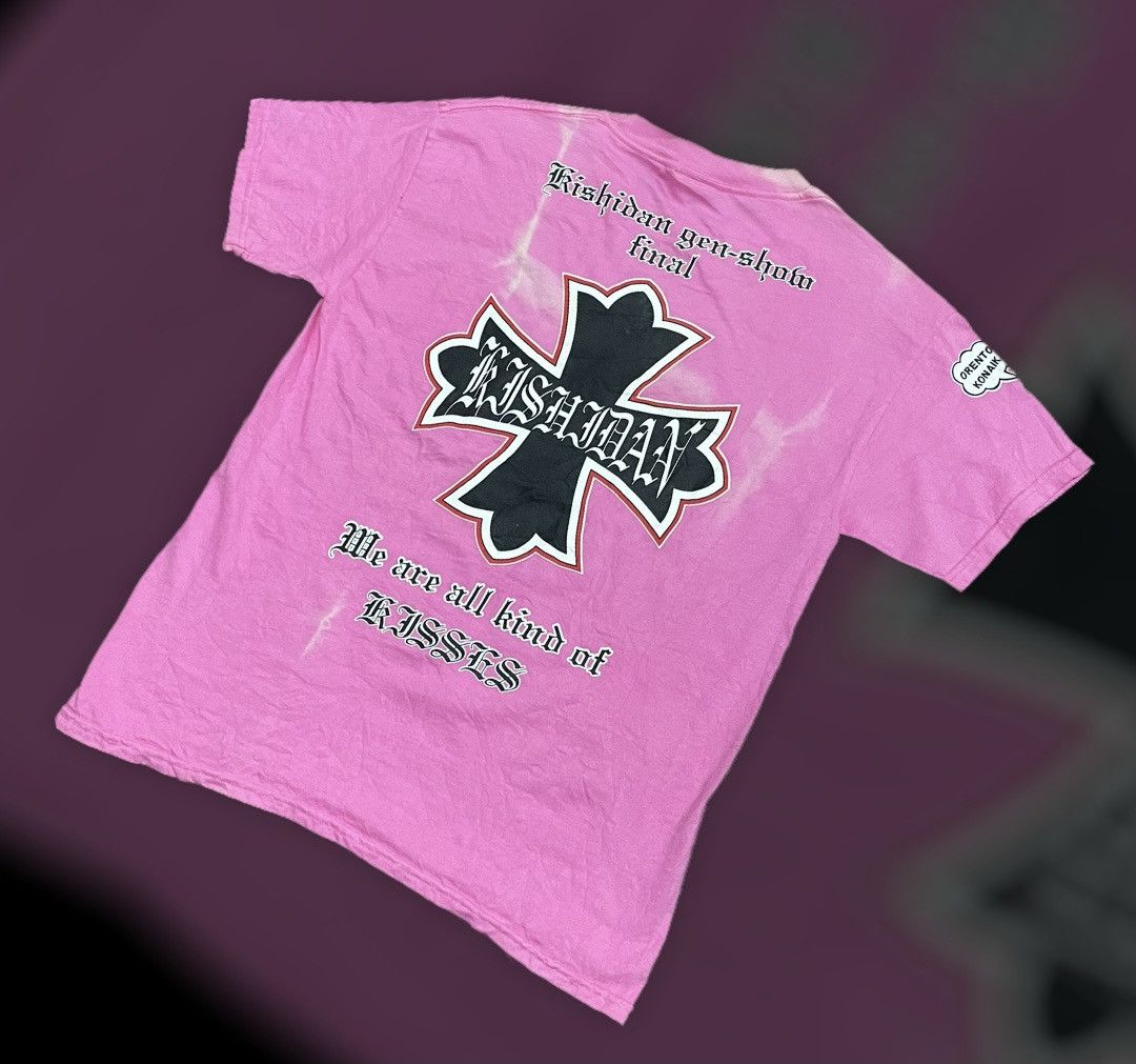 Hanes Kishidenne Wrerutogood Distressed Bleach Cross Logo Tee Size US S / EU 44-46 / 1 - 7 Thumbnail