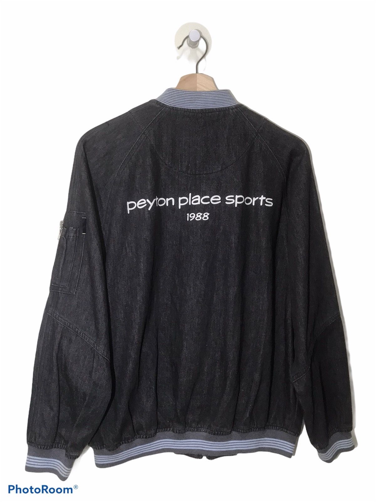 Japanese Brand × Vintage Vintage Peyton Place Back Spellout Denim Jeans Jacket Size US M / EU 48-50 / 2 - 15 Thumbnail