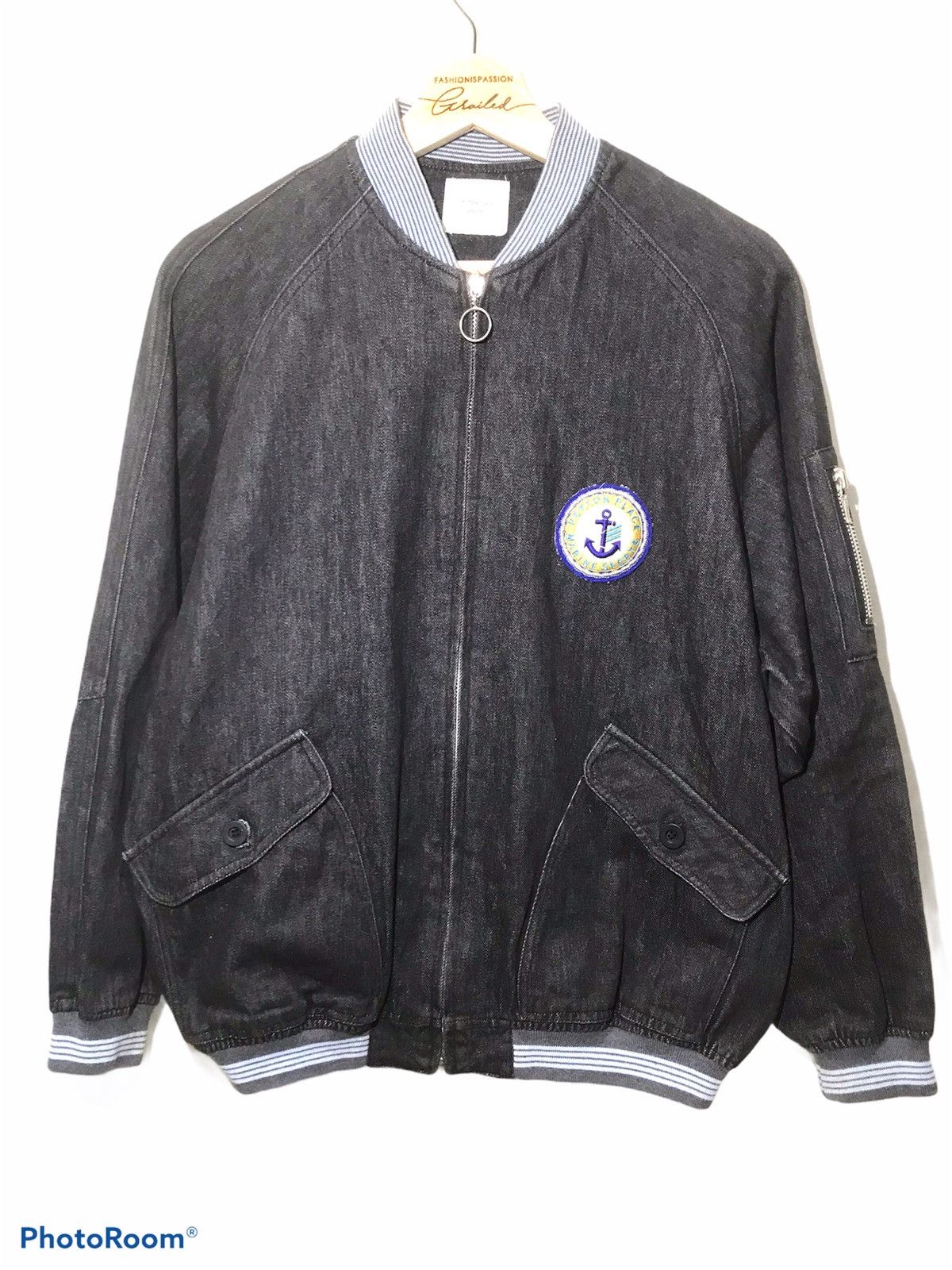 Japanese Brand × Vintage Vintage Peyton Place Back Spellout Denim Jeans Jacket Size US M / EU 48-50 / 2 - 6 Thumbnail