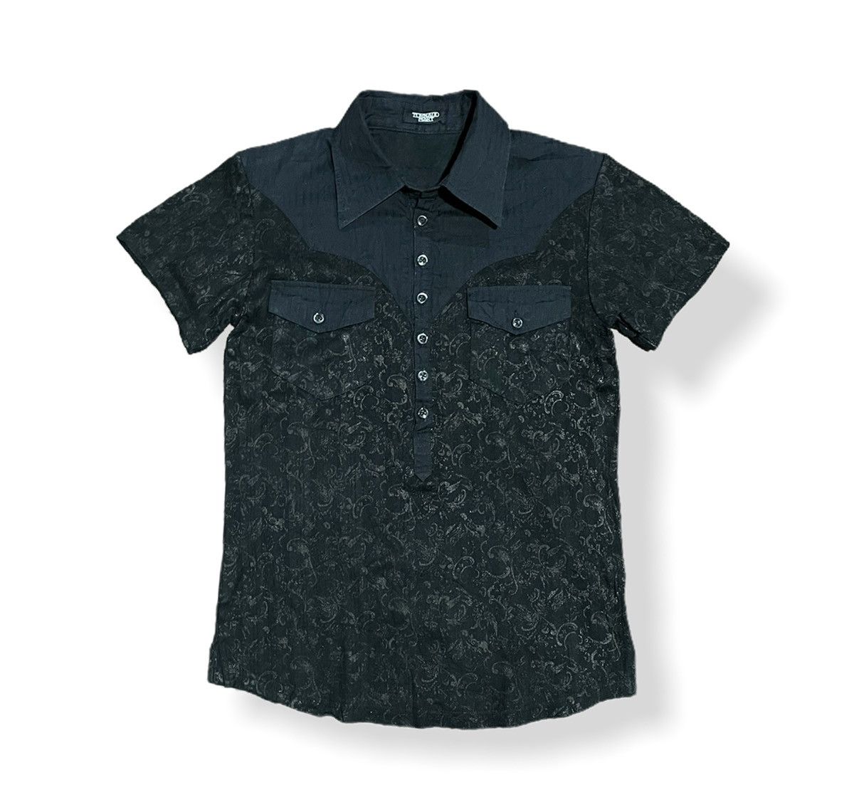 Tornado Mart Black Tornado Mart Japan Western Polo Shirt Size M / US 6-8 / IT 42-44 - 3 Thumbnail