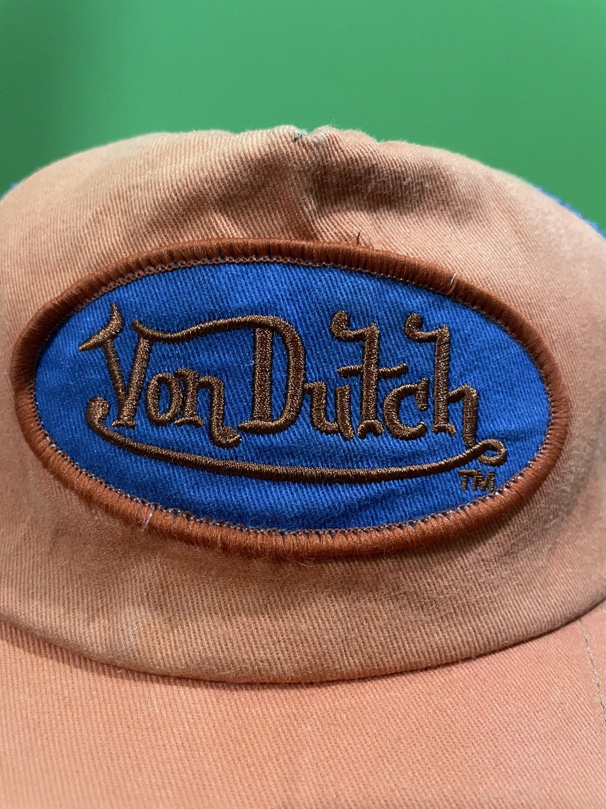 Vintage Vintage Von Dutch Patches Trucker Mesh Cap Size ONE SIZE - 8 Thumbnail