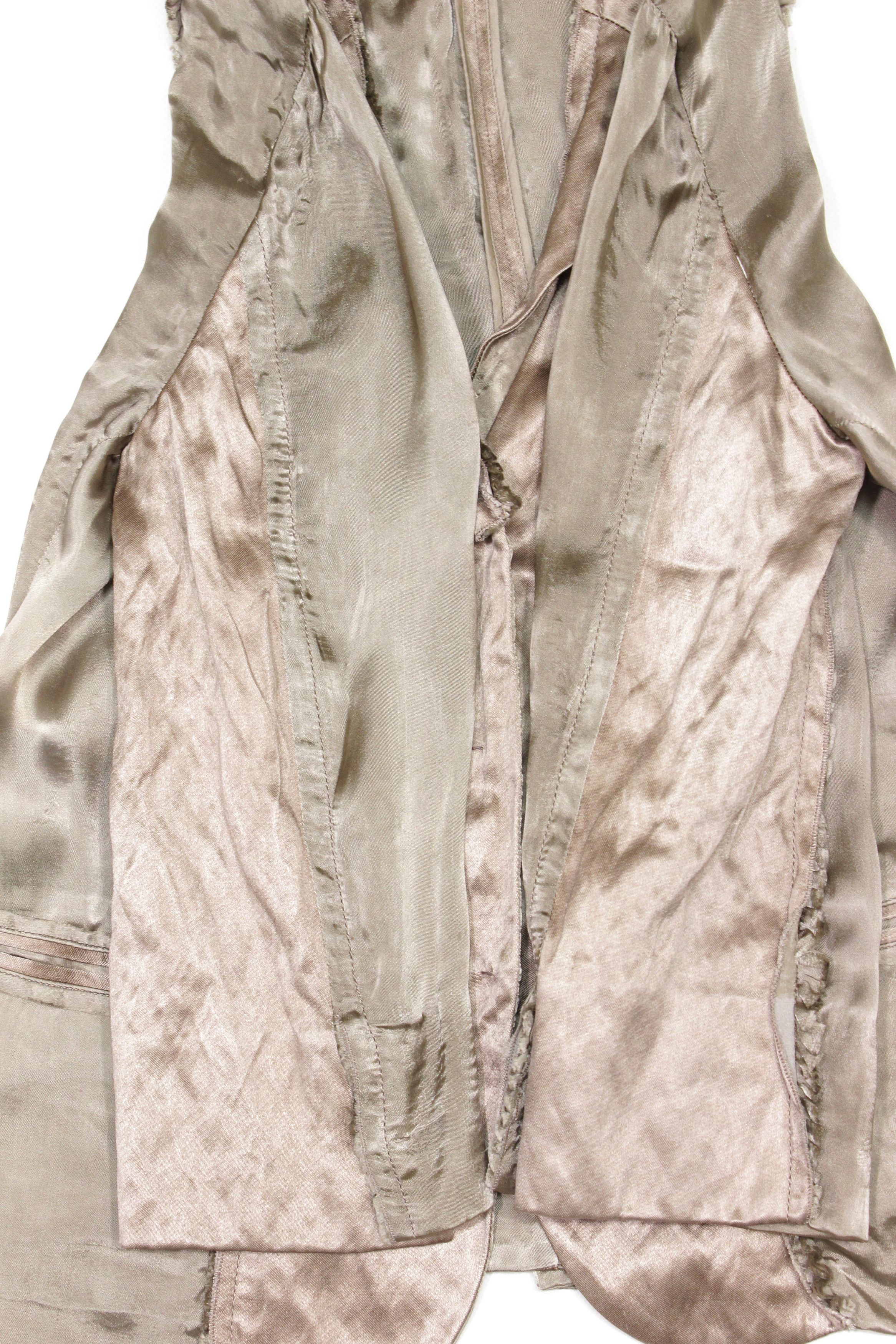 Prada 2008 Silk Cotton Blazer Size S / US 4 / IT 40 - 5 Thumbnail