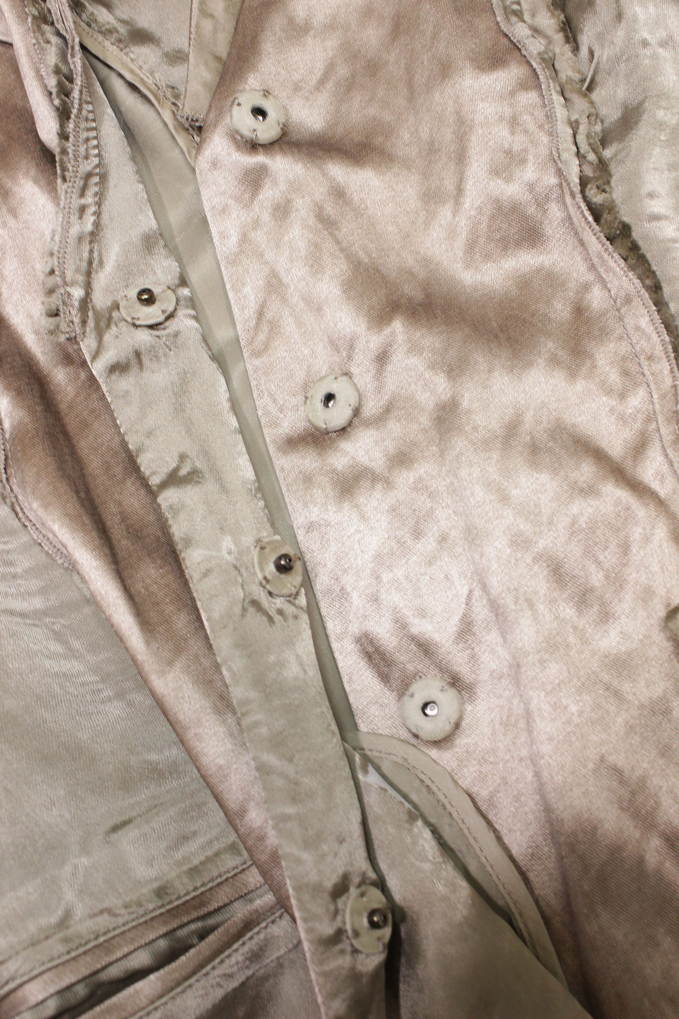 Prada 2008 Silk Cotton Blazer Size S / US 4 / IT 40 - 8 Thumbnail
