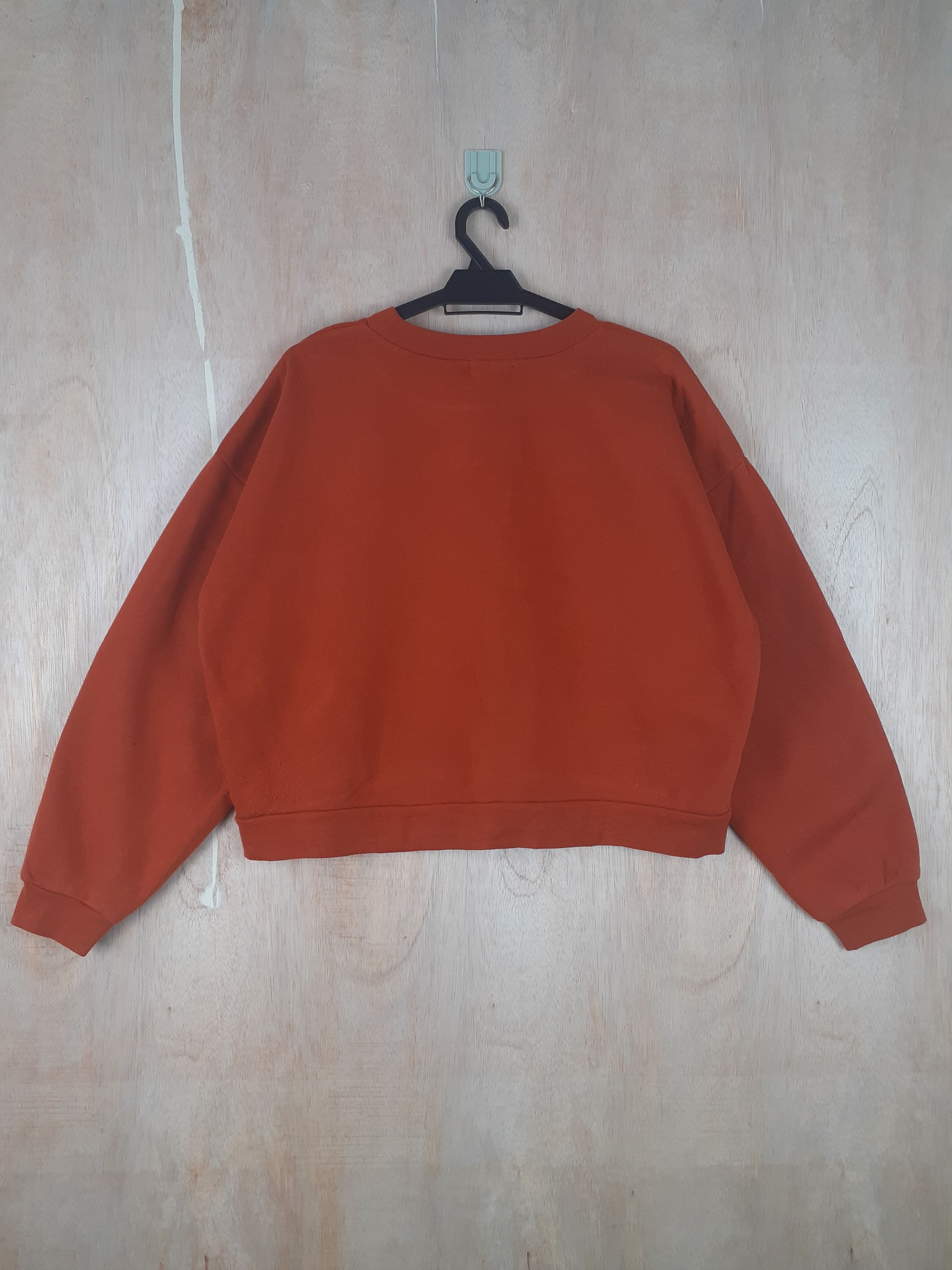 Japanese Brand × Vintage Earth Music&Ecology Capital orange sweater #3051 Size M / US 6-8 / IT 42-44 - 5 Thumbnail