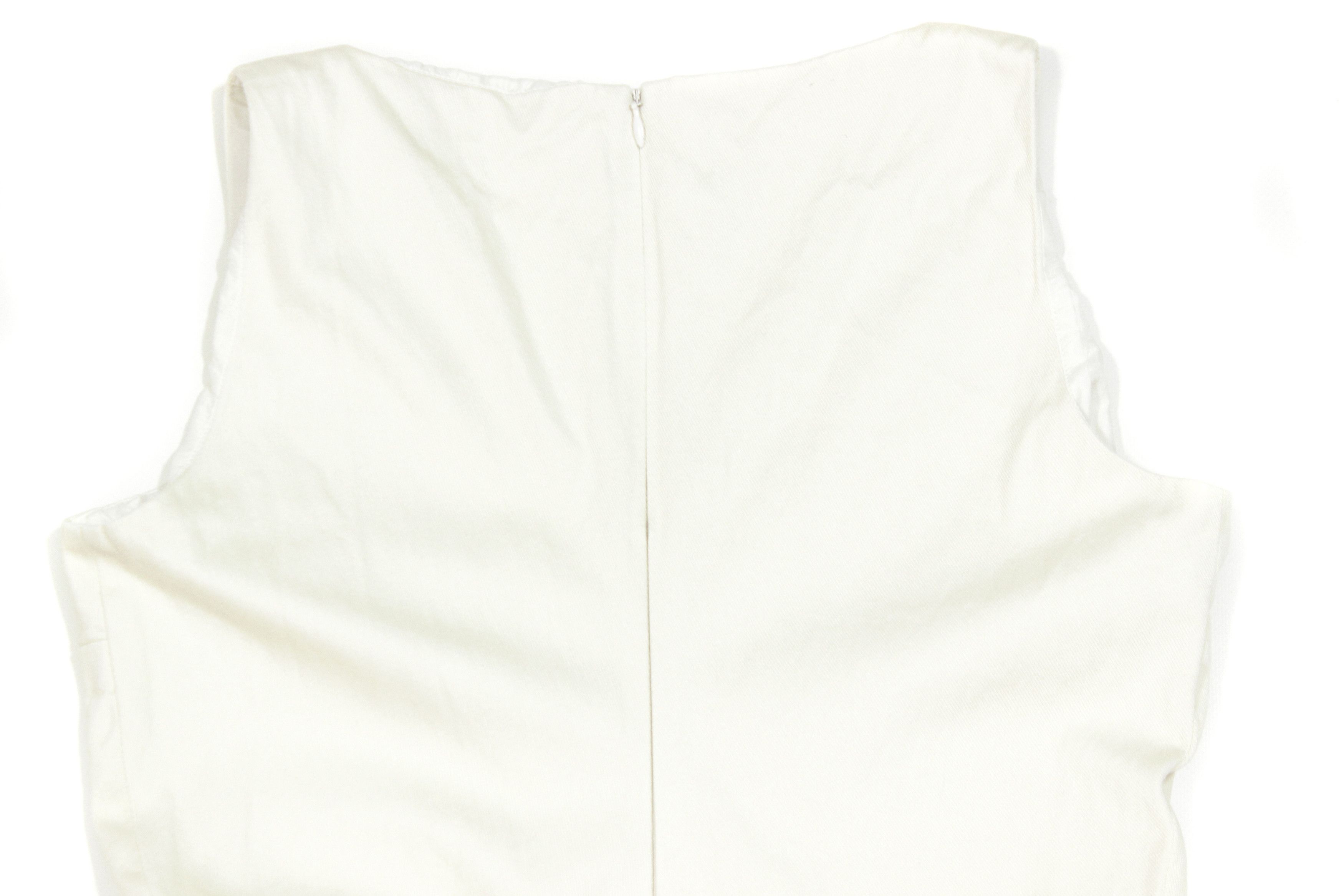 John Galliano Cotton Dress Vintage Size L / US 10 / IT 46 - 4 Thumbnail