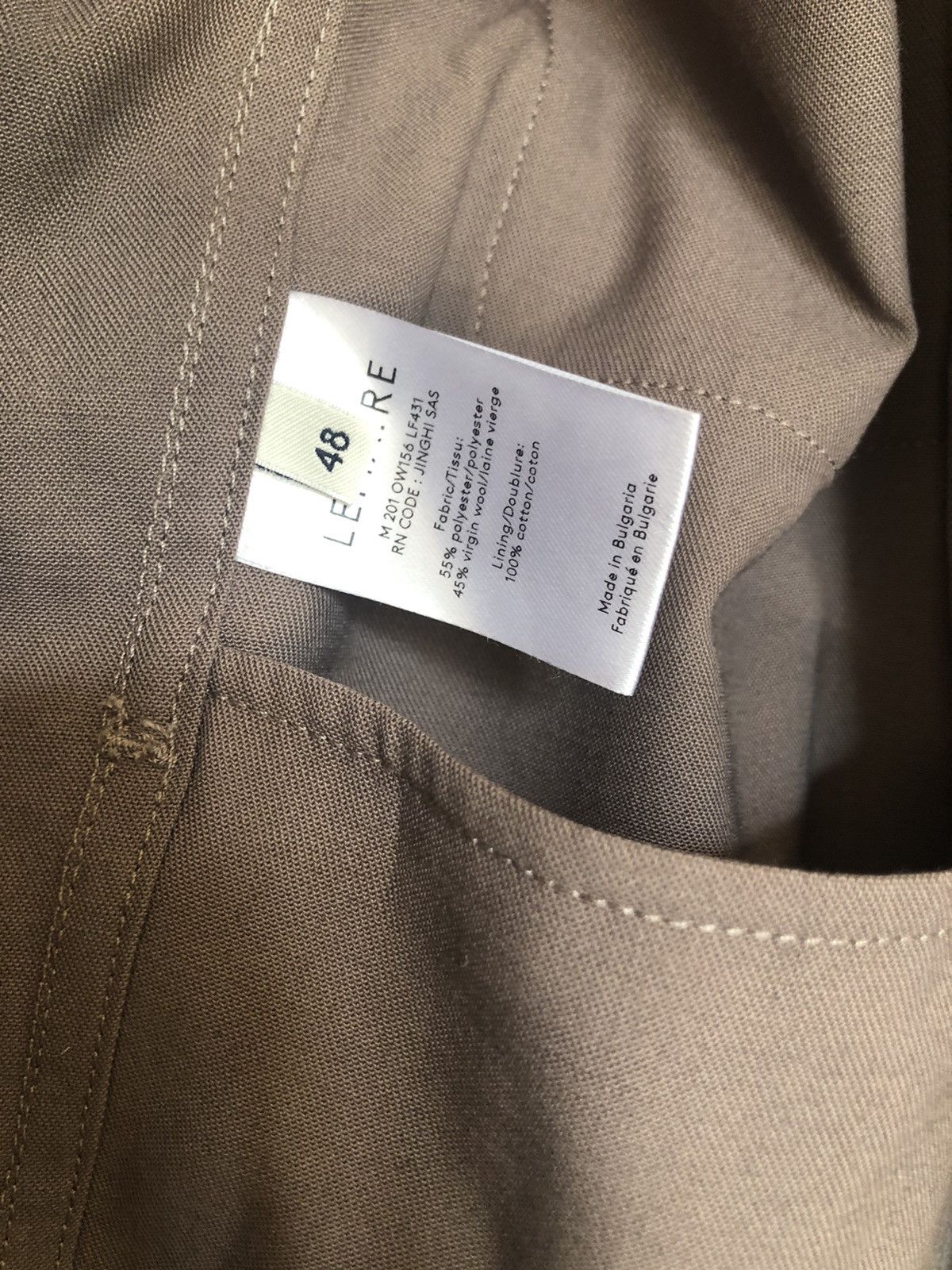 Lemaire Zipped light jacket Size US M / EU 48-50 / 2 - 8 Thumbnail