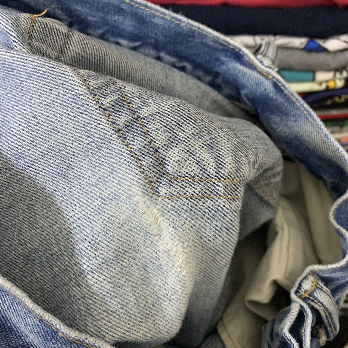 HOLLYWOOD RANCH MARKET BLUE BLUE X HR MARKET BY SEILIN & CO Size US 28 / EU 44 - 8 Thumbnail