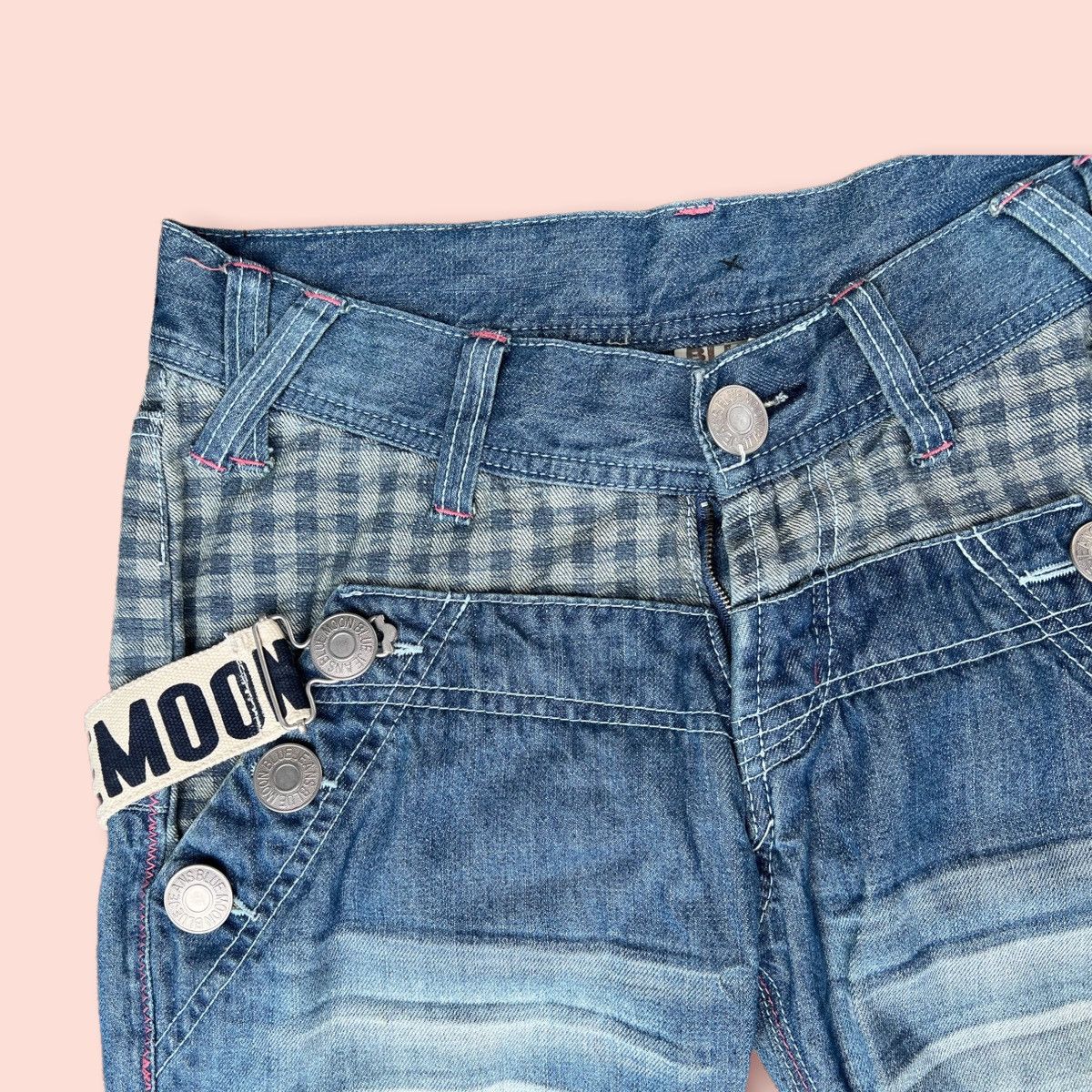 Blue Blue Japan × Japanese Brand RARE BLUE MOON BLUE JEANS JAPAN Size 29" - 12 Thumbnail