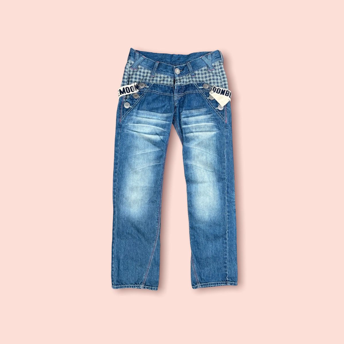 Blue Blue Japan × Japanese Brand RARE BLUE MOON BLUE JEANS JAPAN Size 29" - 3 Thumbnail