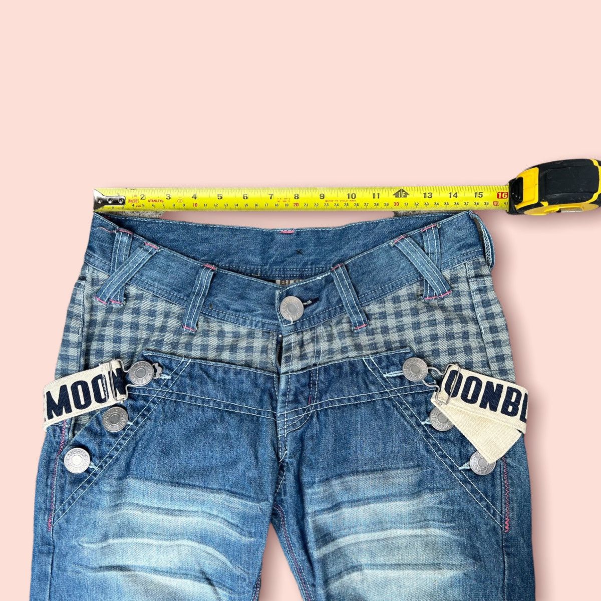 Blue Blue Japan × Japanese Brand RARE BLUE MOON BLUE JEANS JAPAN Size 29" - 10 Thumbnail