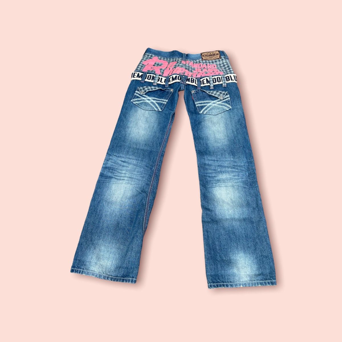 Blue Blue Japan × Japanese Brand RARE BLUE MOON BLUE JEANS JAPAN Size 29" - 7 Thumbnail